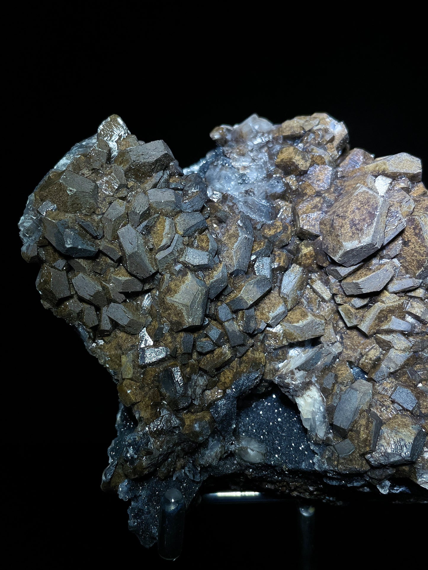 Fujian black calcite specimen