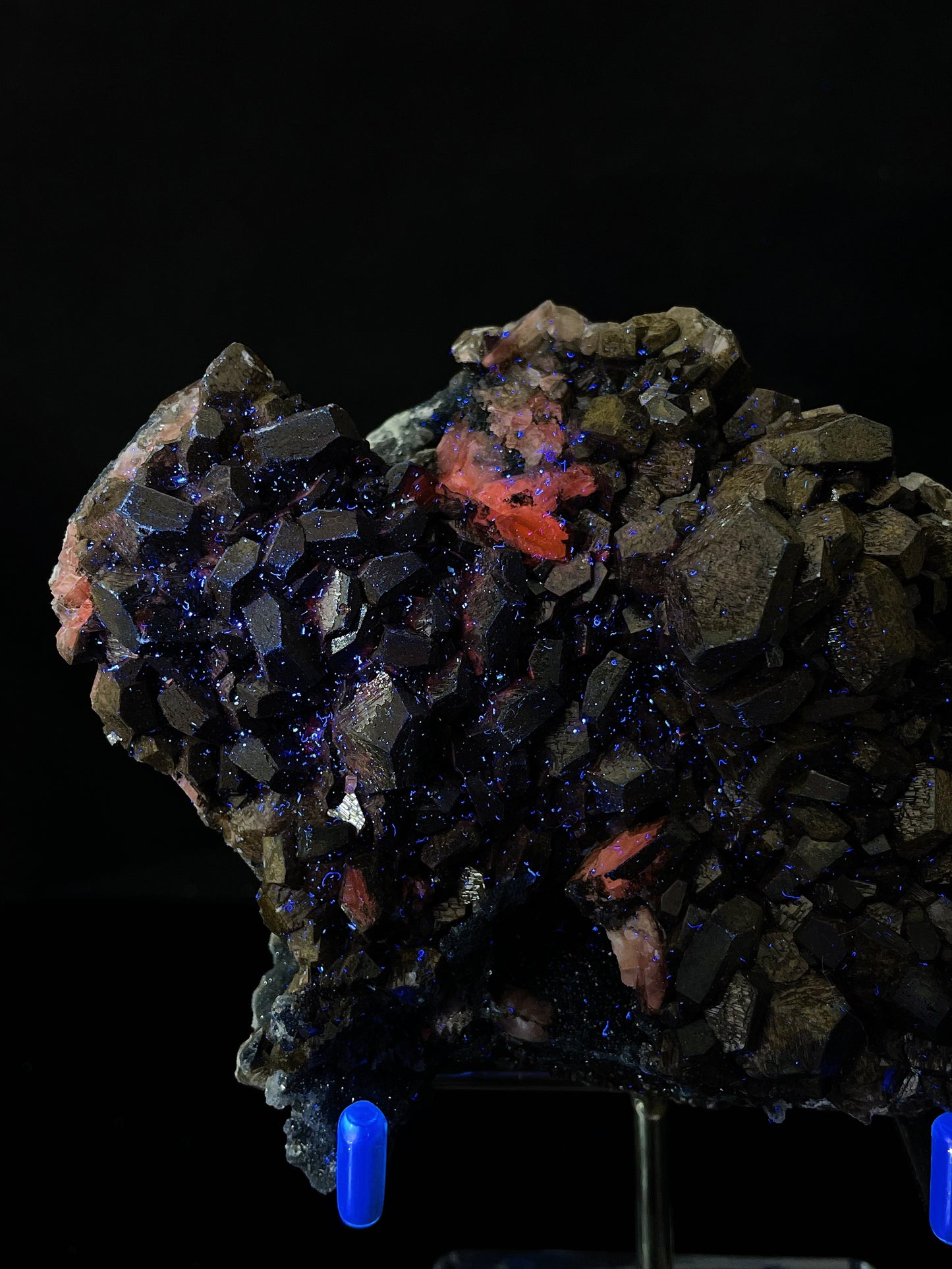 Fujian black calcite specimen
