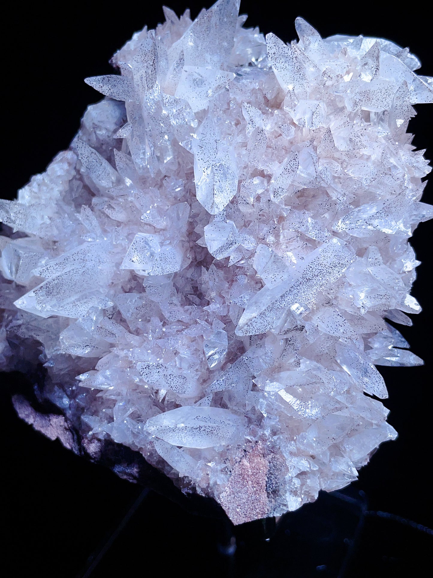 Hunan China forked tail calcite specimen