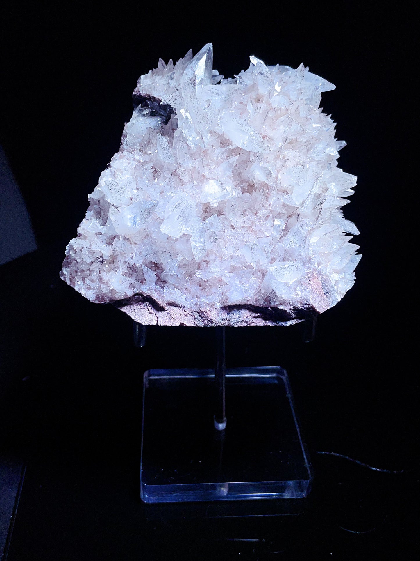 Hunan China forked tail calcite specimen