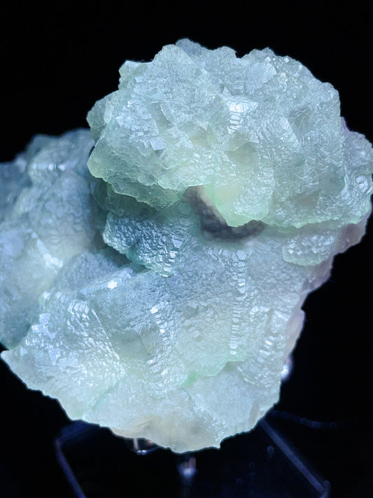 Inner Mongolia fluorite with quartz specimen