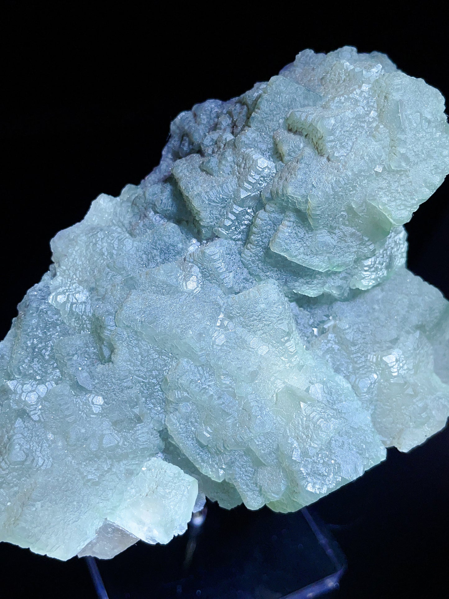 Inner Mongolia fluorite with quartz specimen