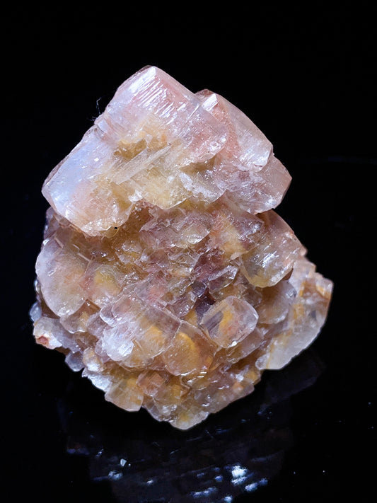 Hubei China golden calcite specimen