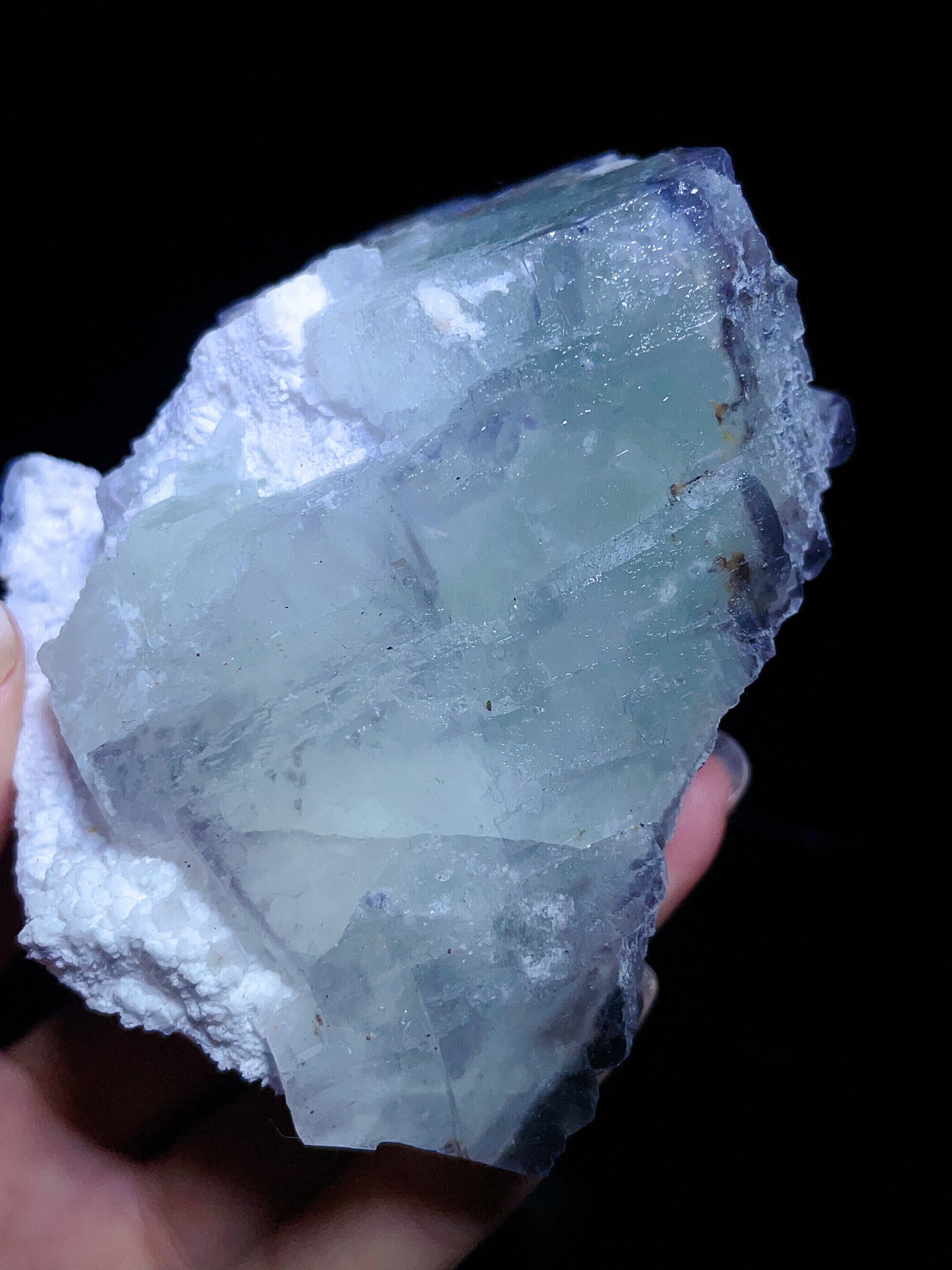 Green fluorite specimen location Fujian China