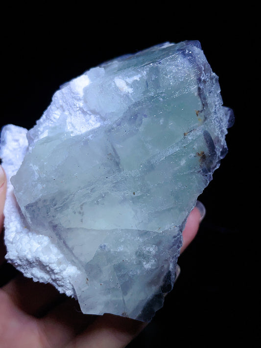 Green fluorite specimen location Fujian China