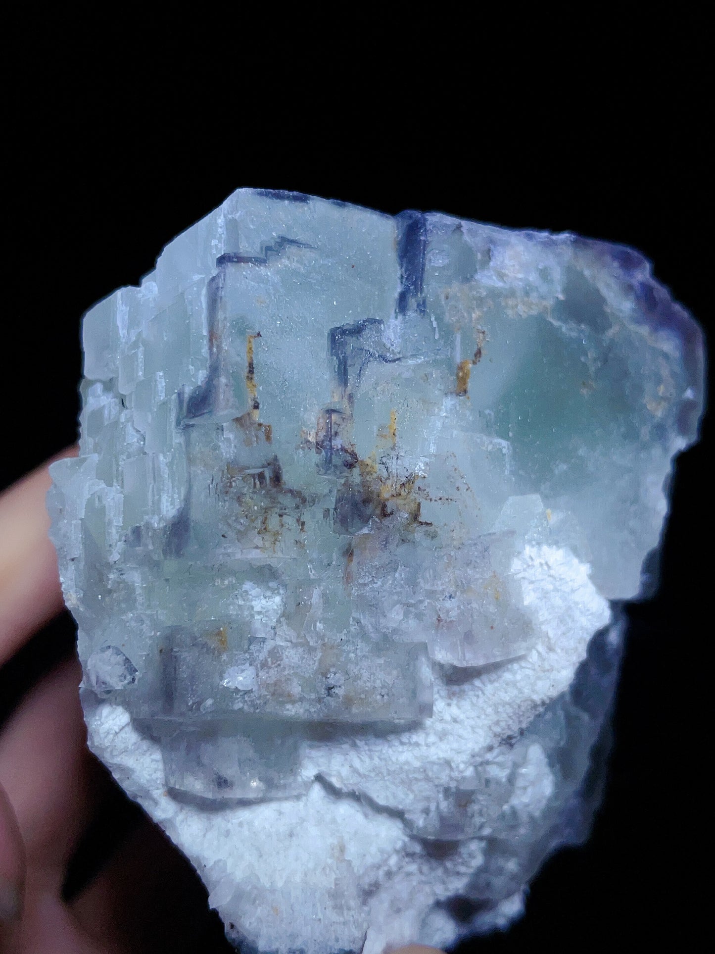 Green fluorite specimen location Fujian China