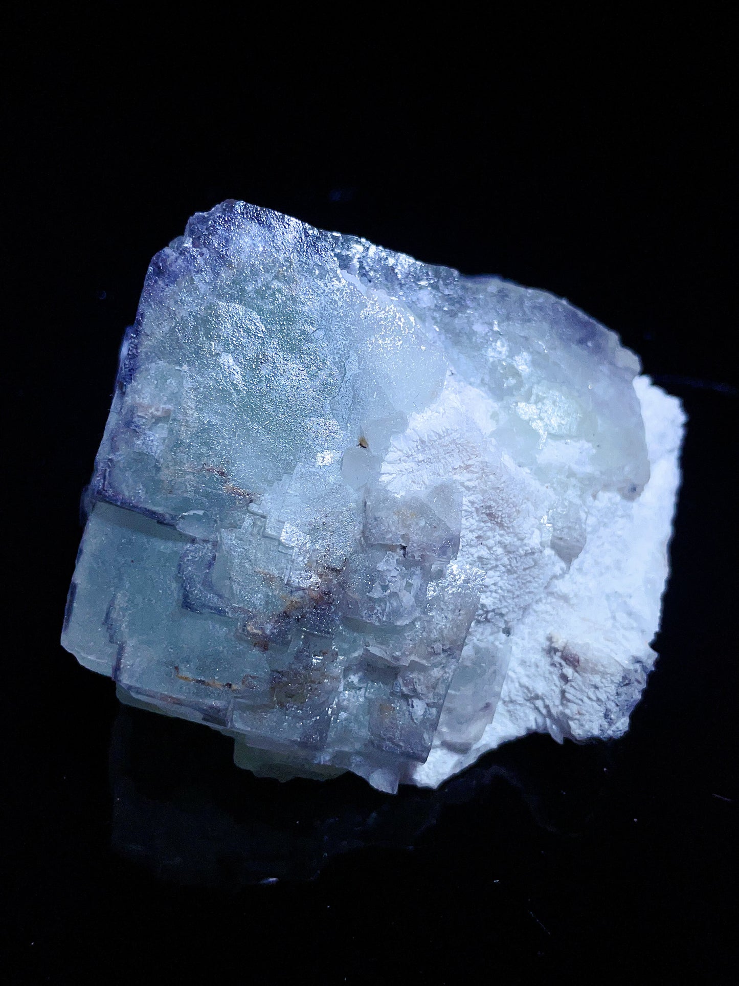 Green fluorite specimen location Fujian China