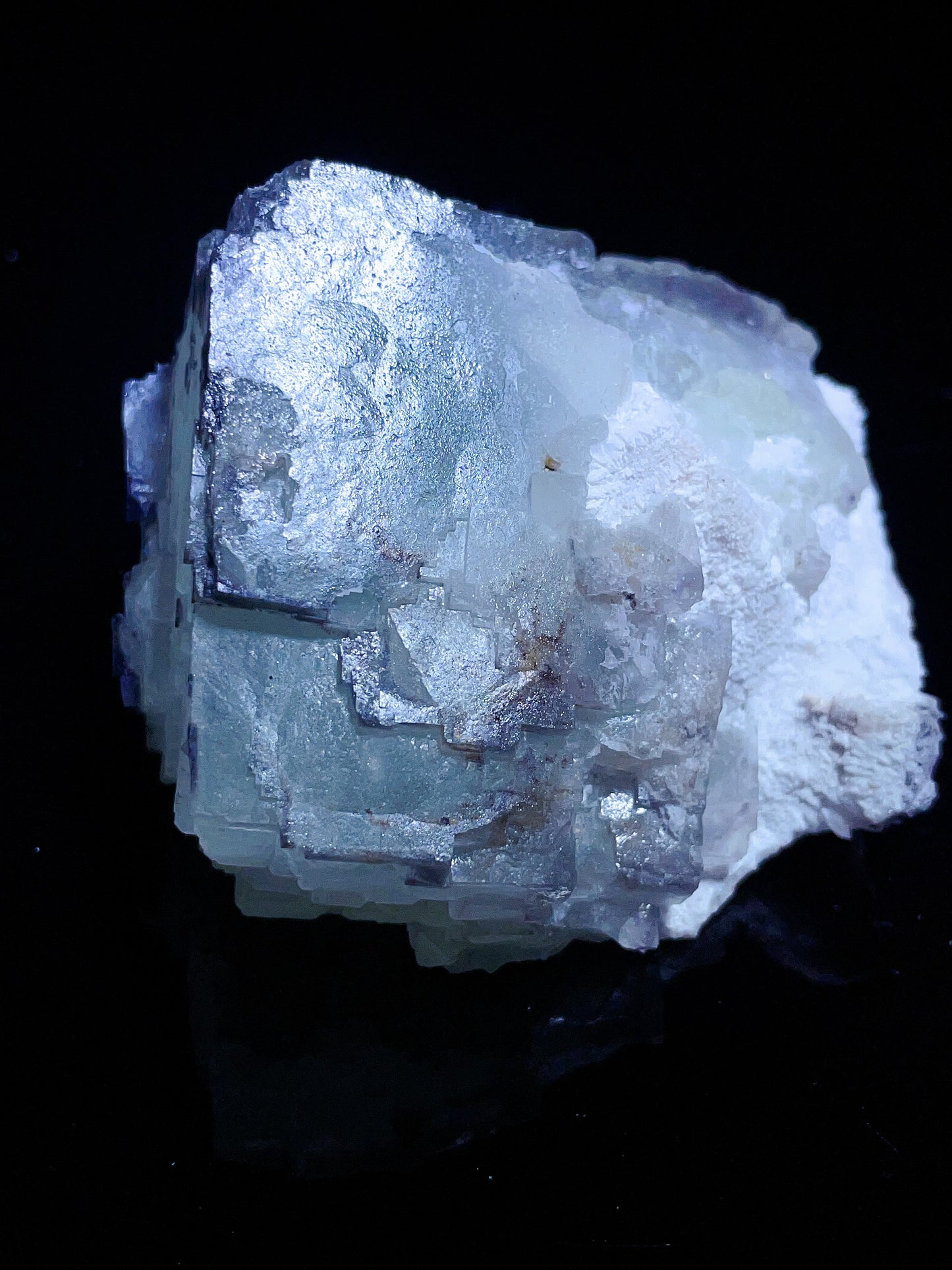 Green fluorite specimen location Fujian China