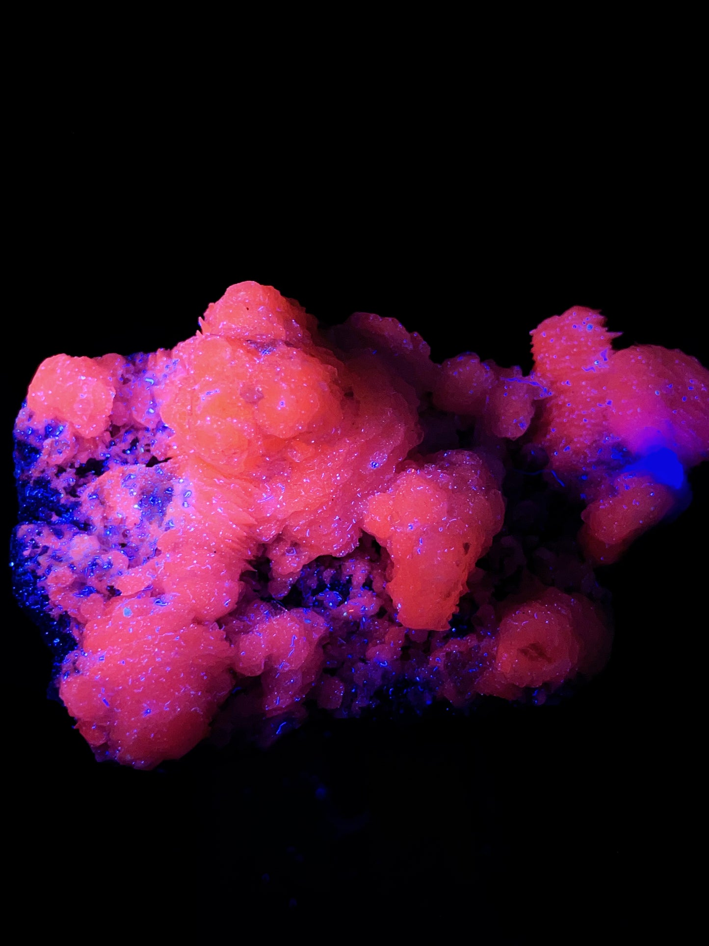 Fujian China pink thousand calcite specimen