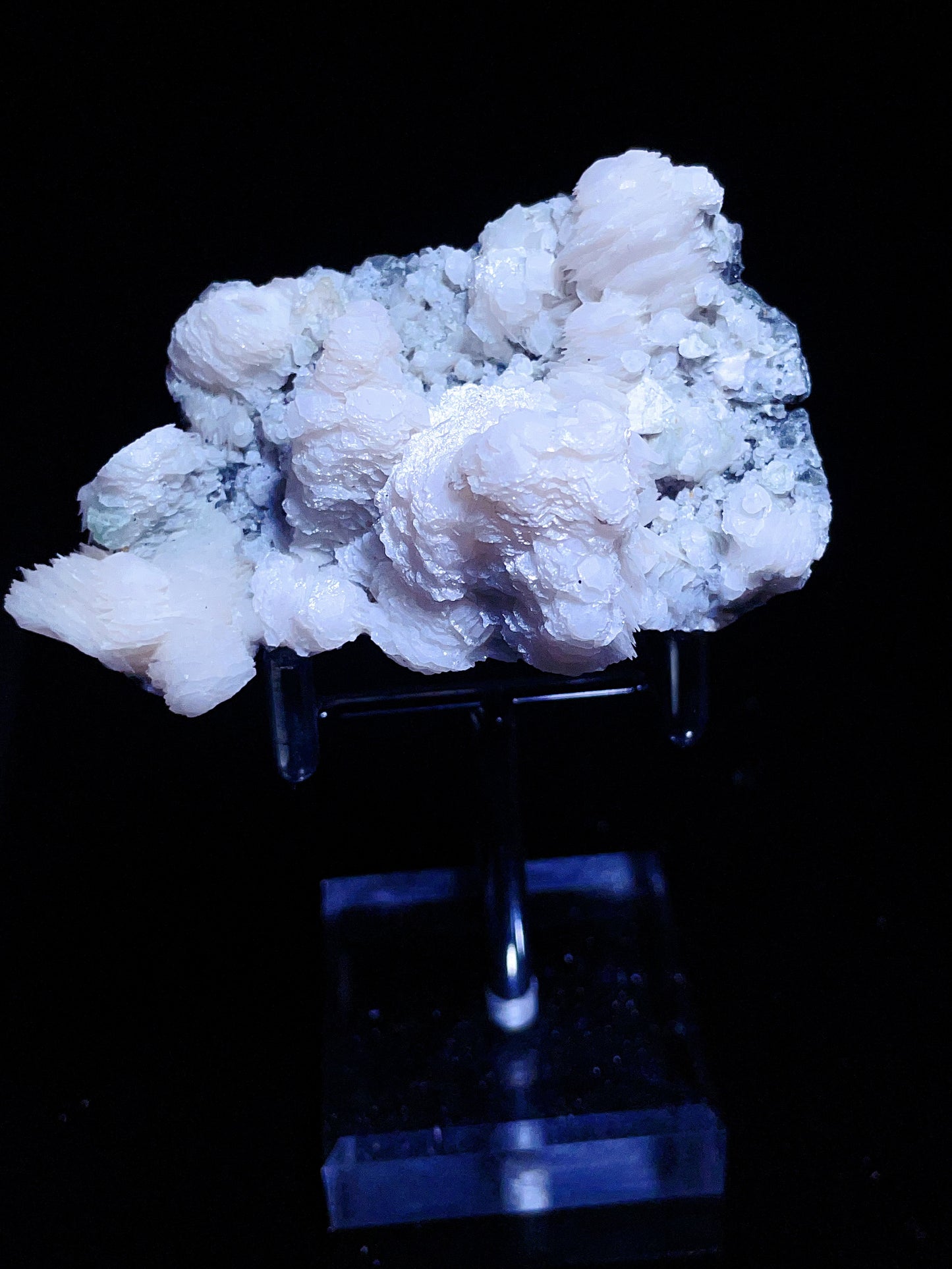 Fujian China pink thousand calcite specimen