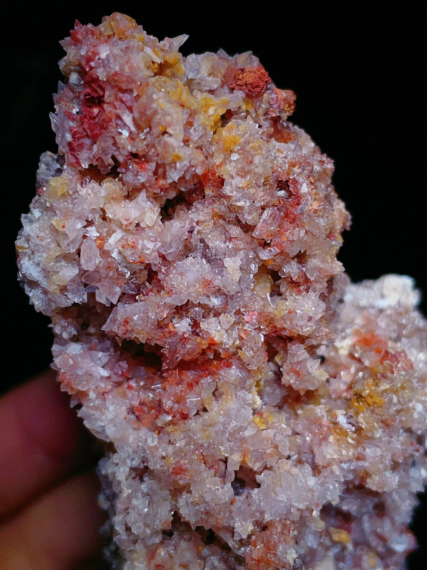 Guizhou China red selenite specimen