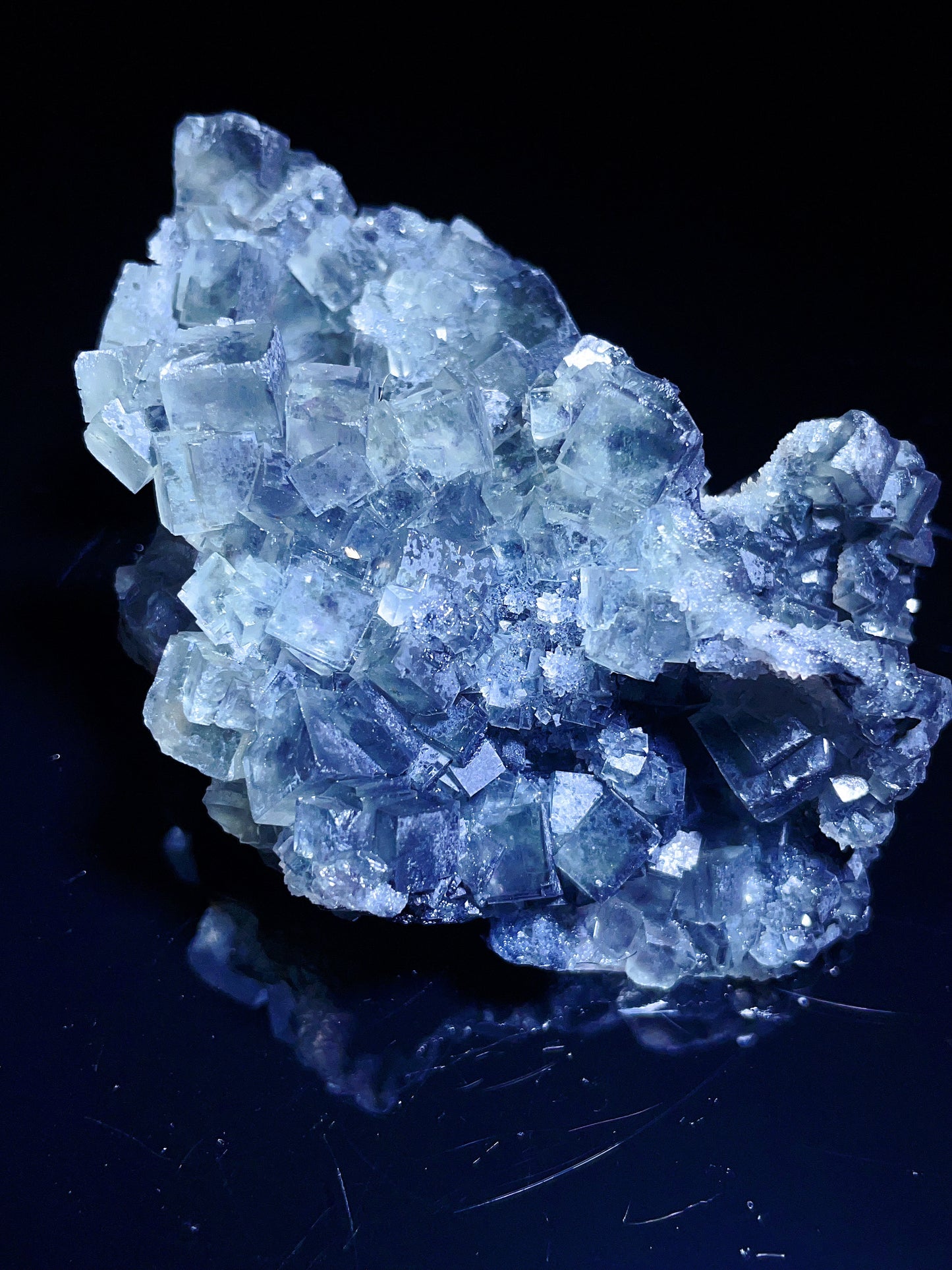 green fluorite specimen from Fujian China