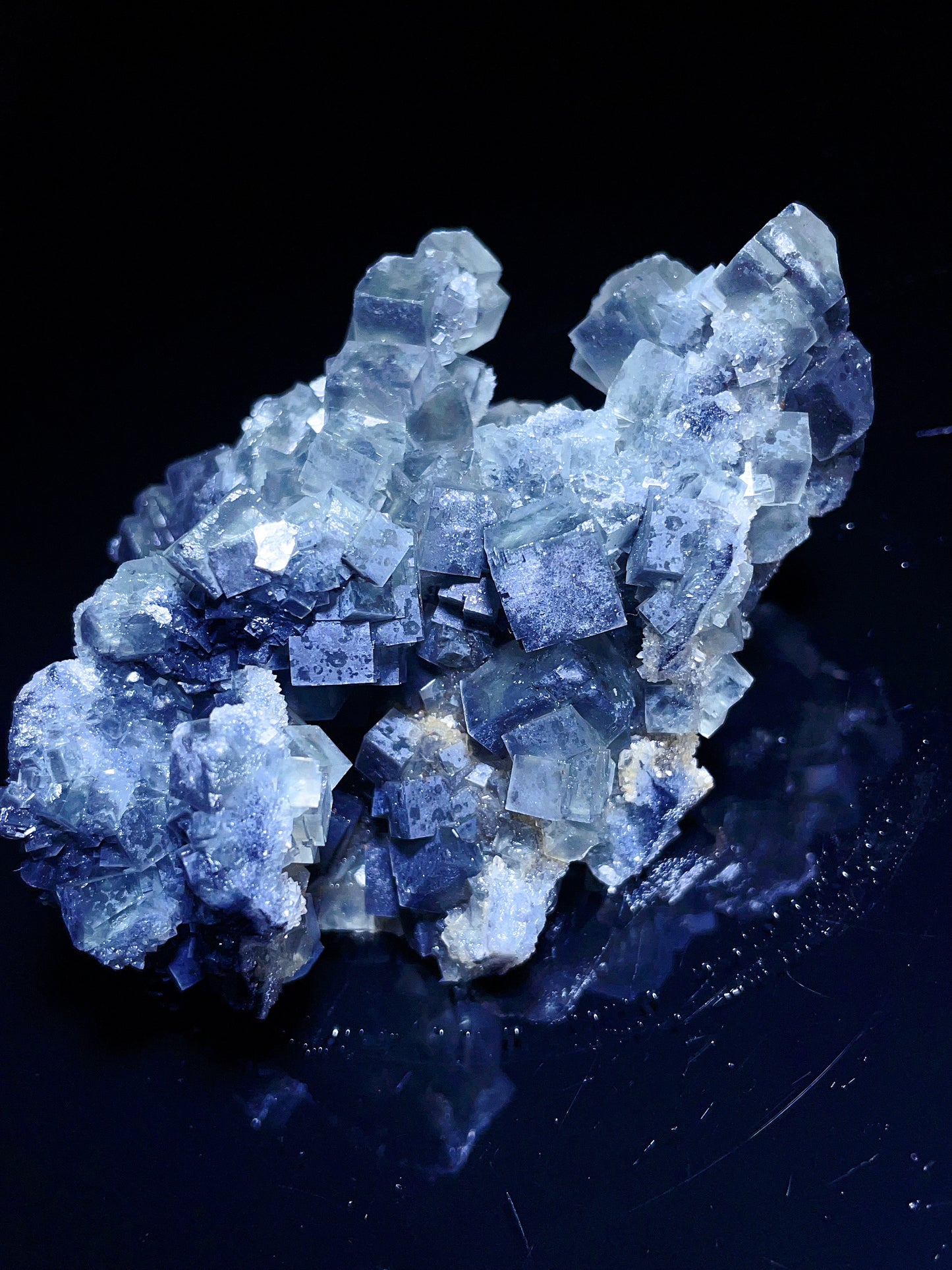 green fluorite specimen from Fujian China