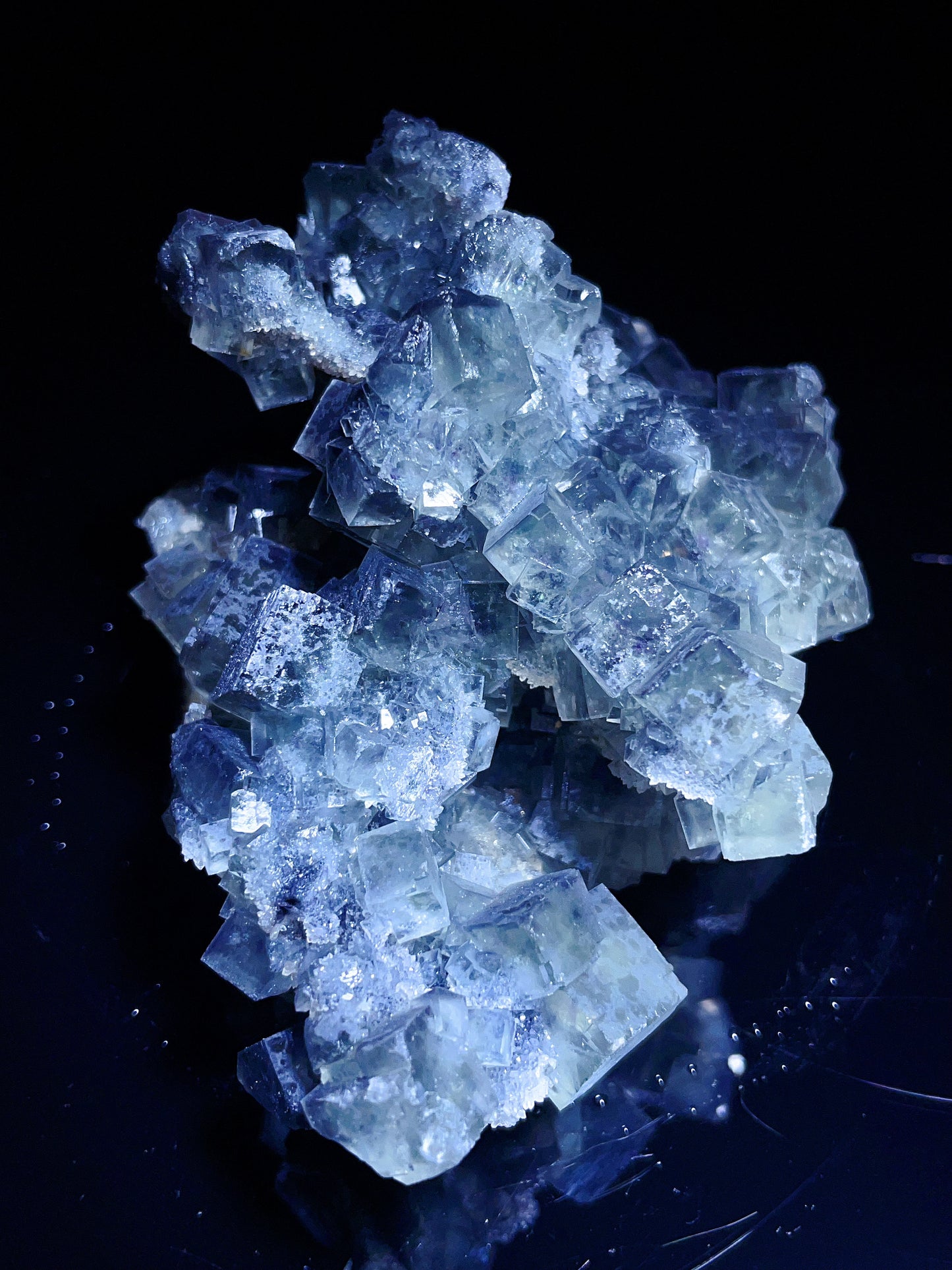 green fluorite specimen from Fujian China