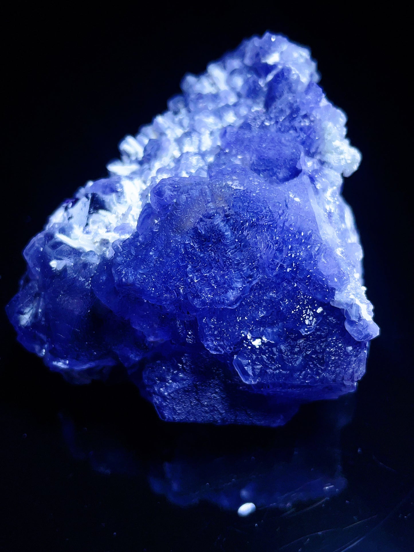 Purple fluorite specimen Inner Mongolia