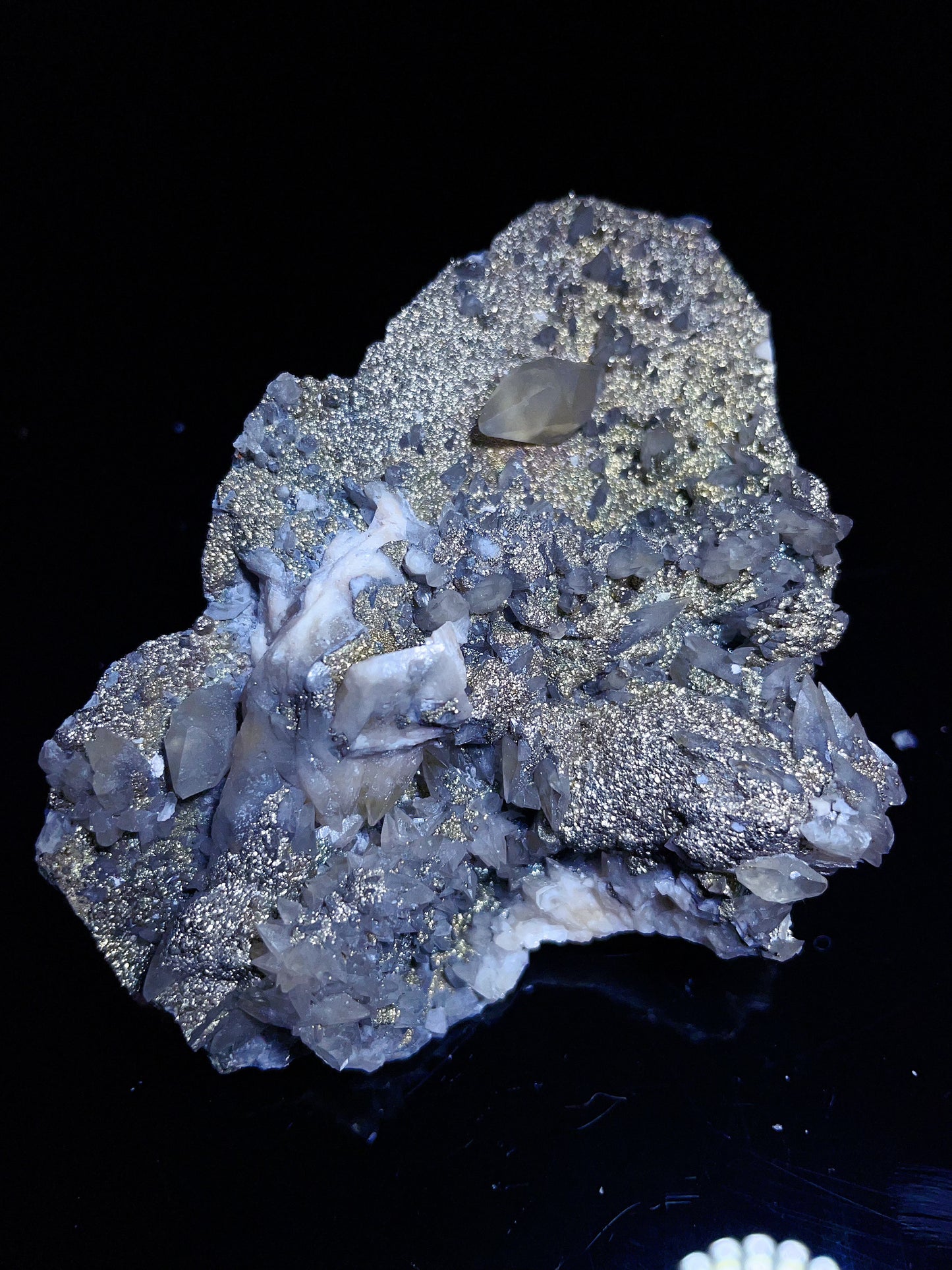 Calcite with pyrite specimen Hubei China