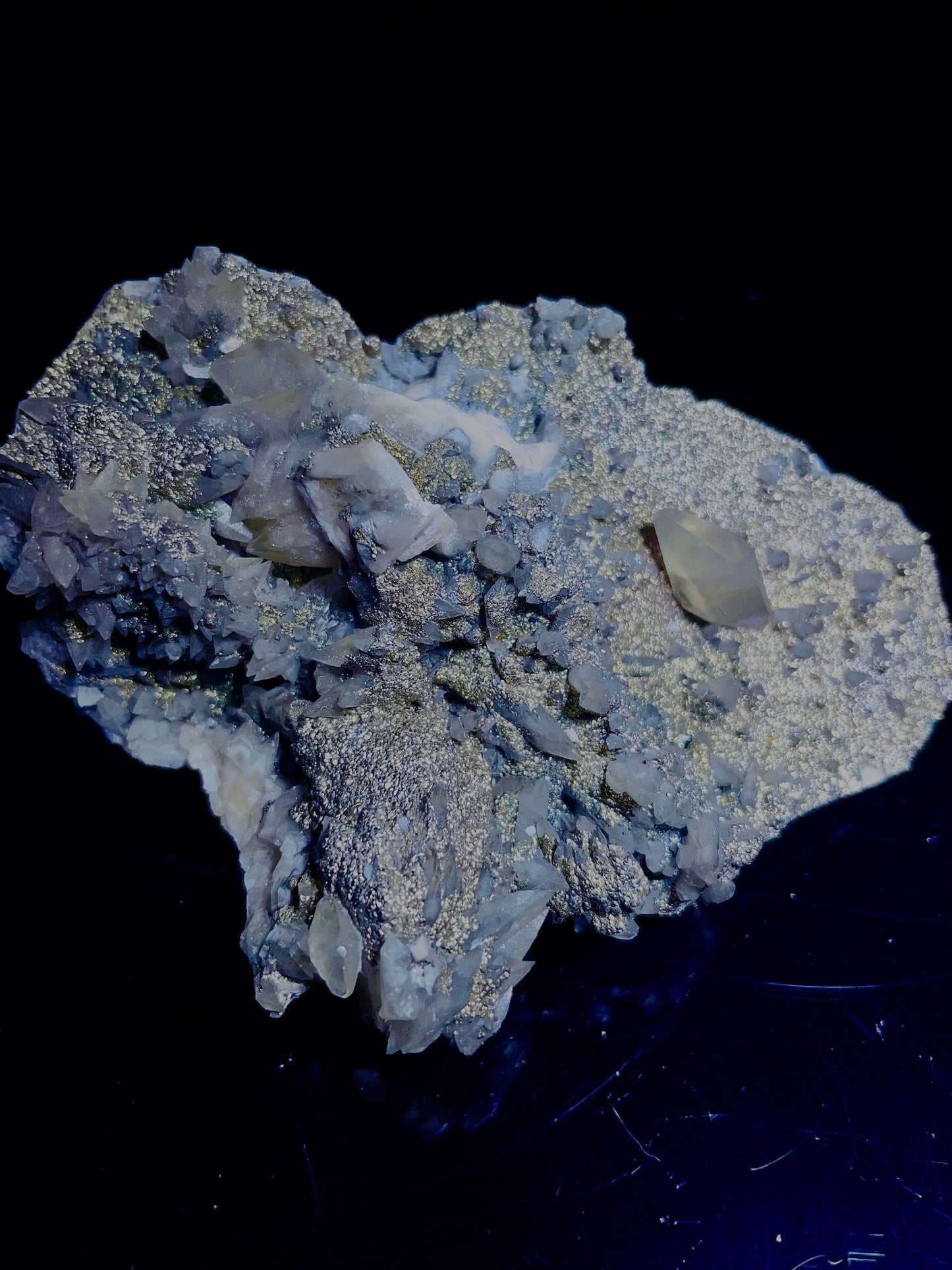 Calcite with pyrite specimen Hubei China