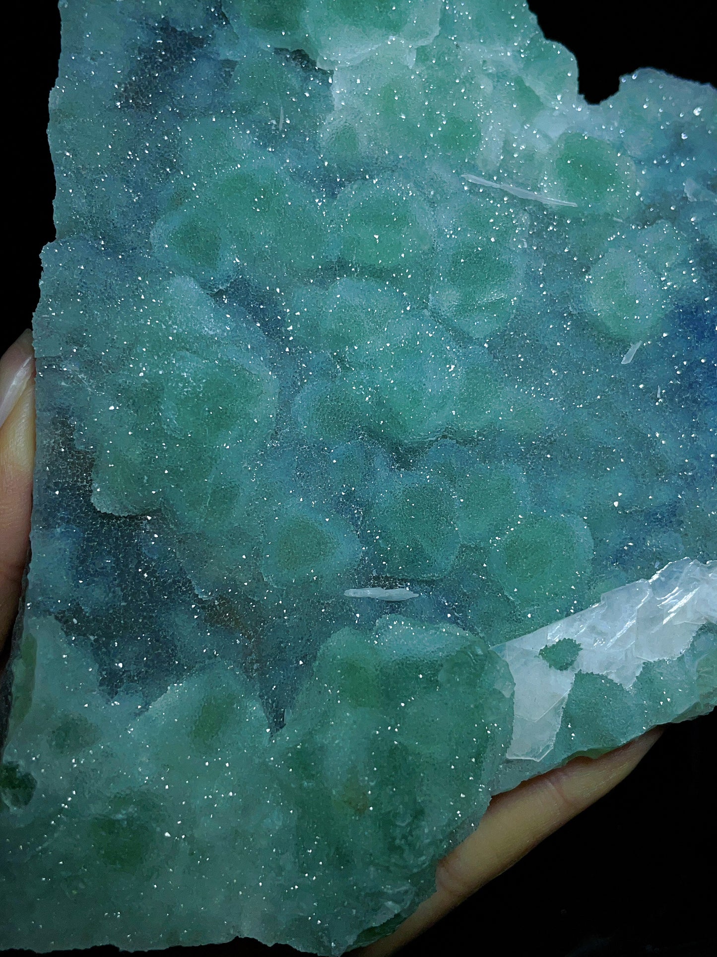 sugar green fluorite specimen from Fujian China