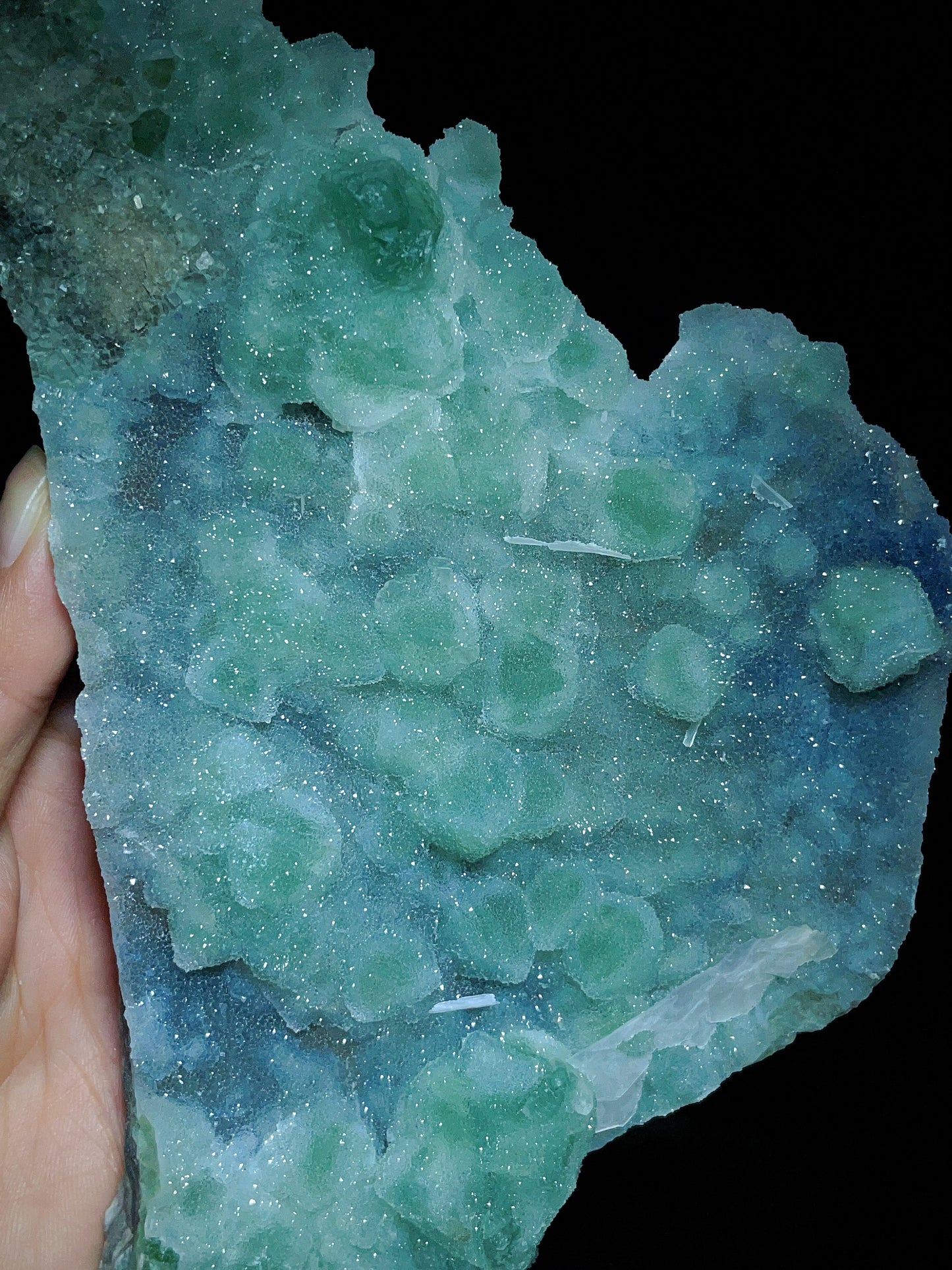 sugar green fluorite specimen from Fujian China
