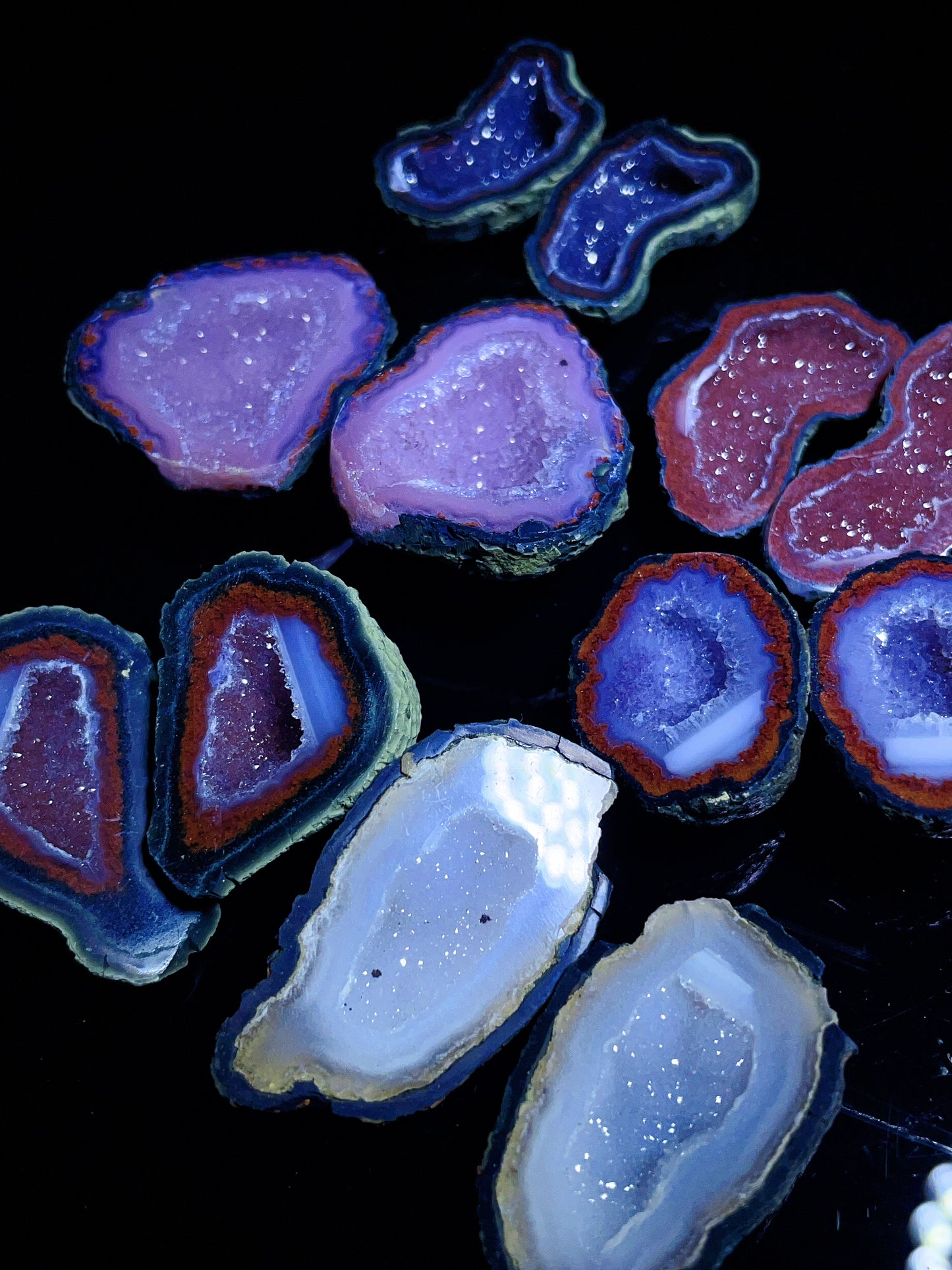 Mexico agate geode