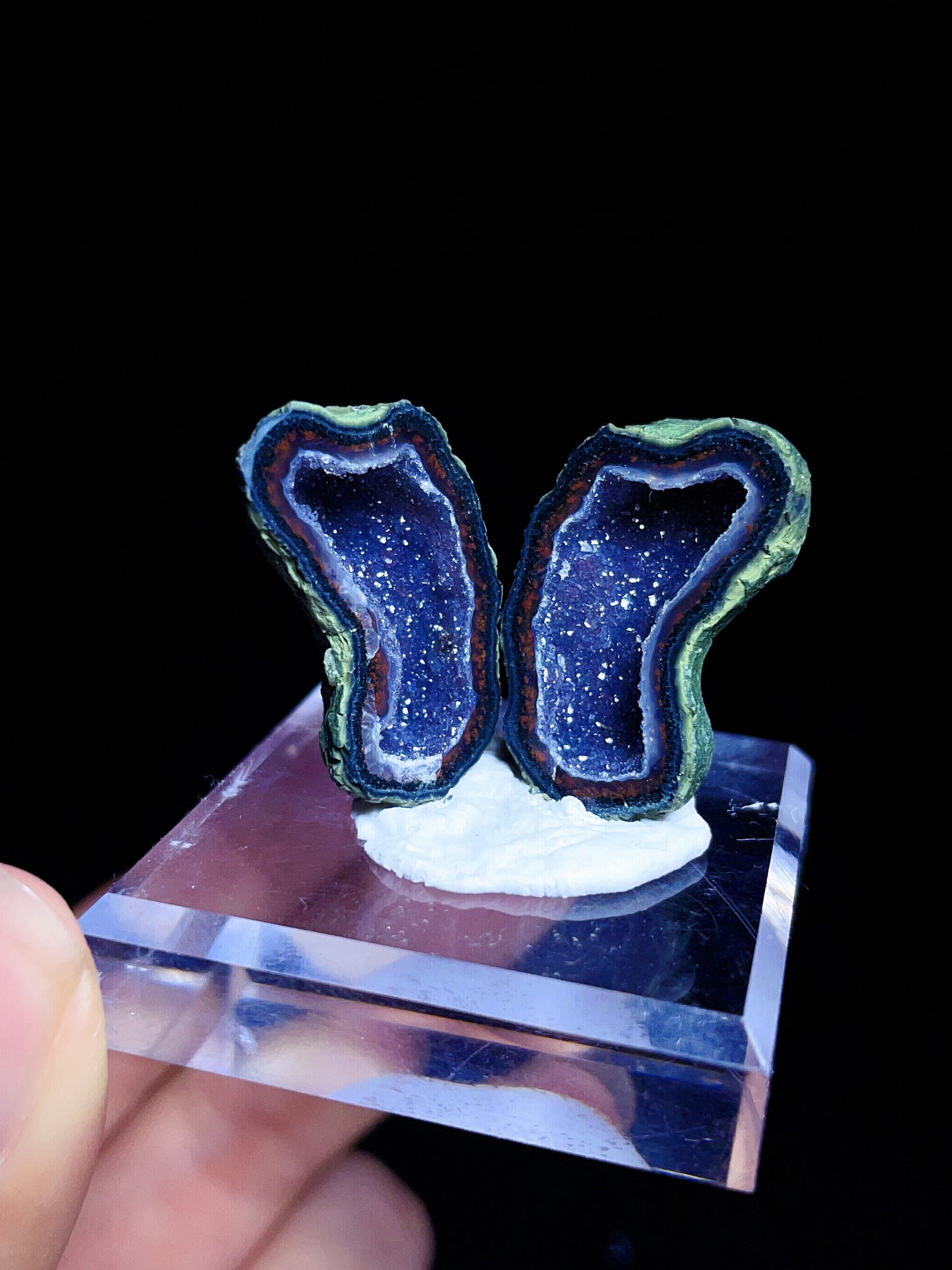 Mexico agate geode
