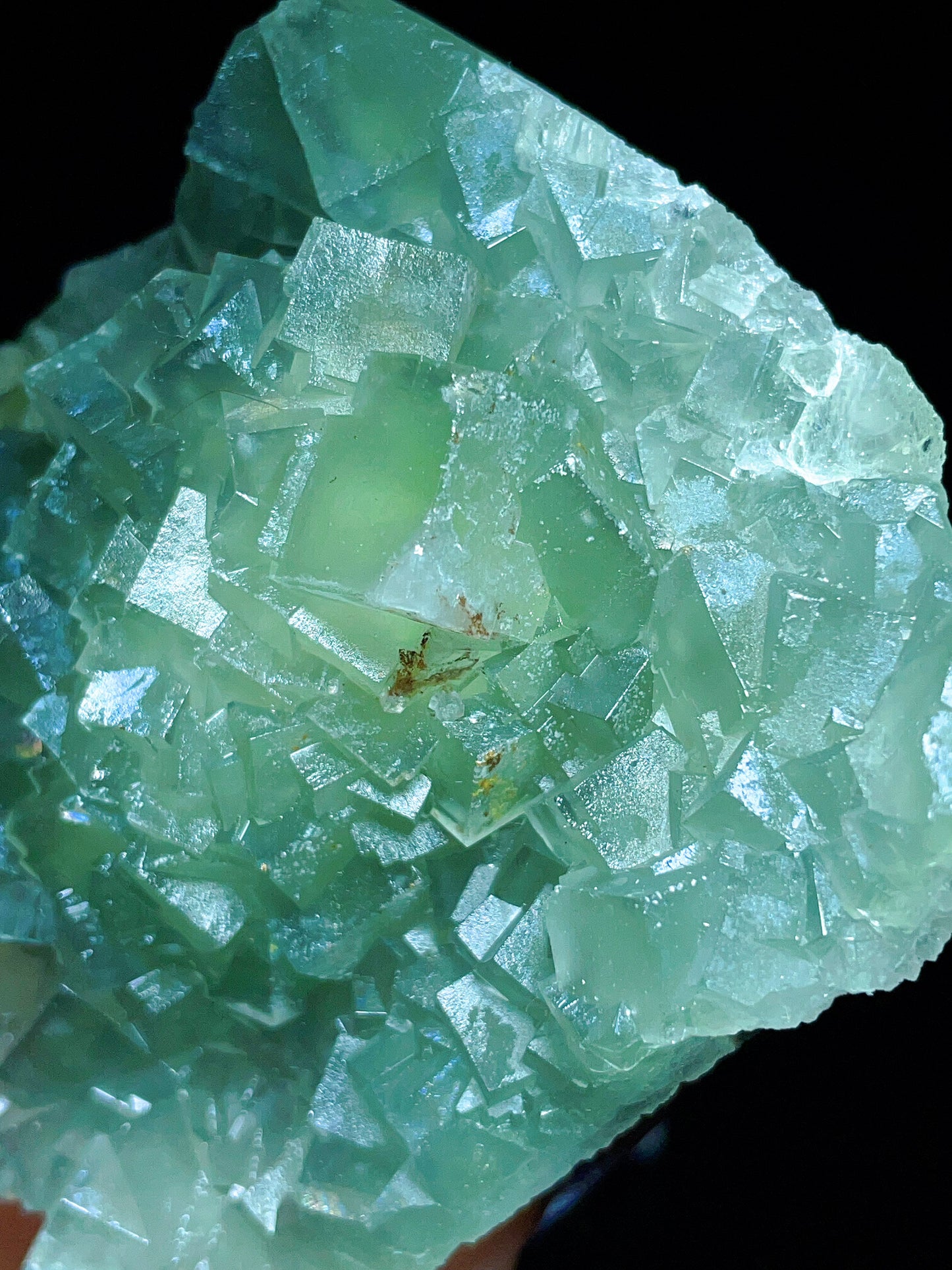 Green fluorite specimen from Hunan China