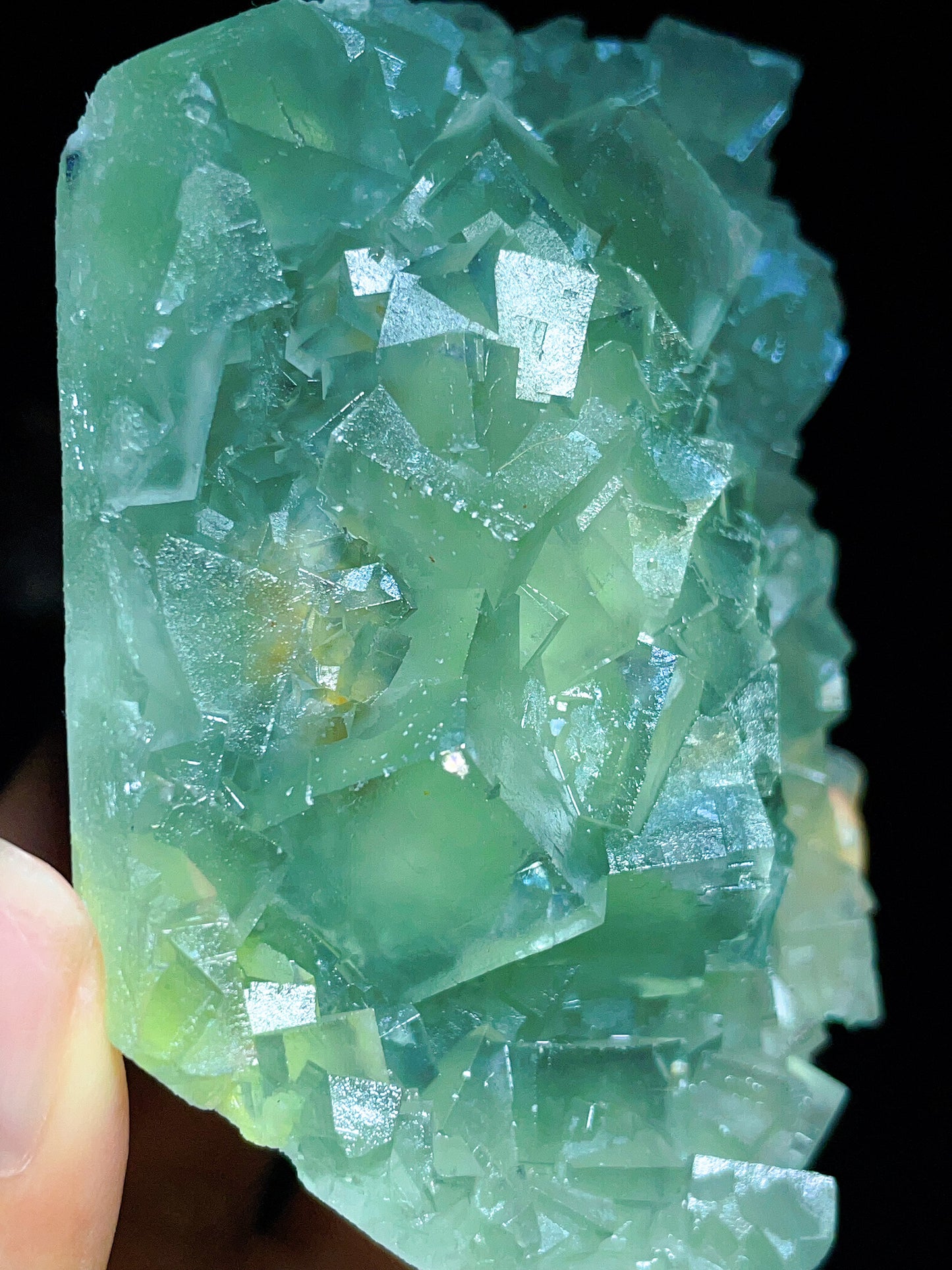 Green fluorite specimen from Hunan China