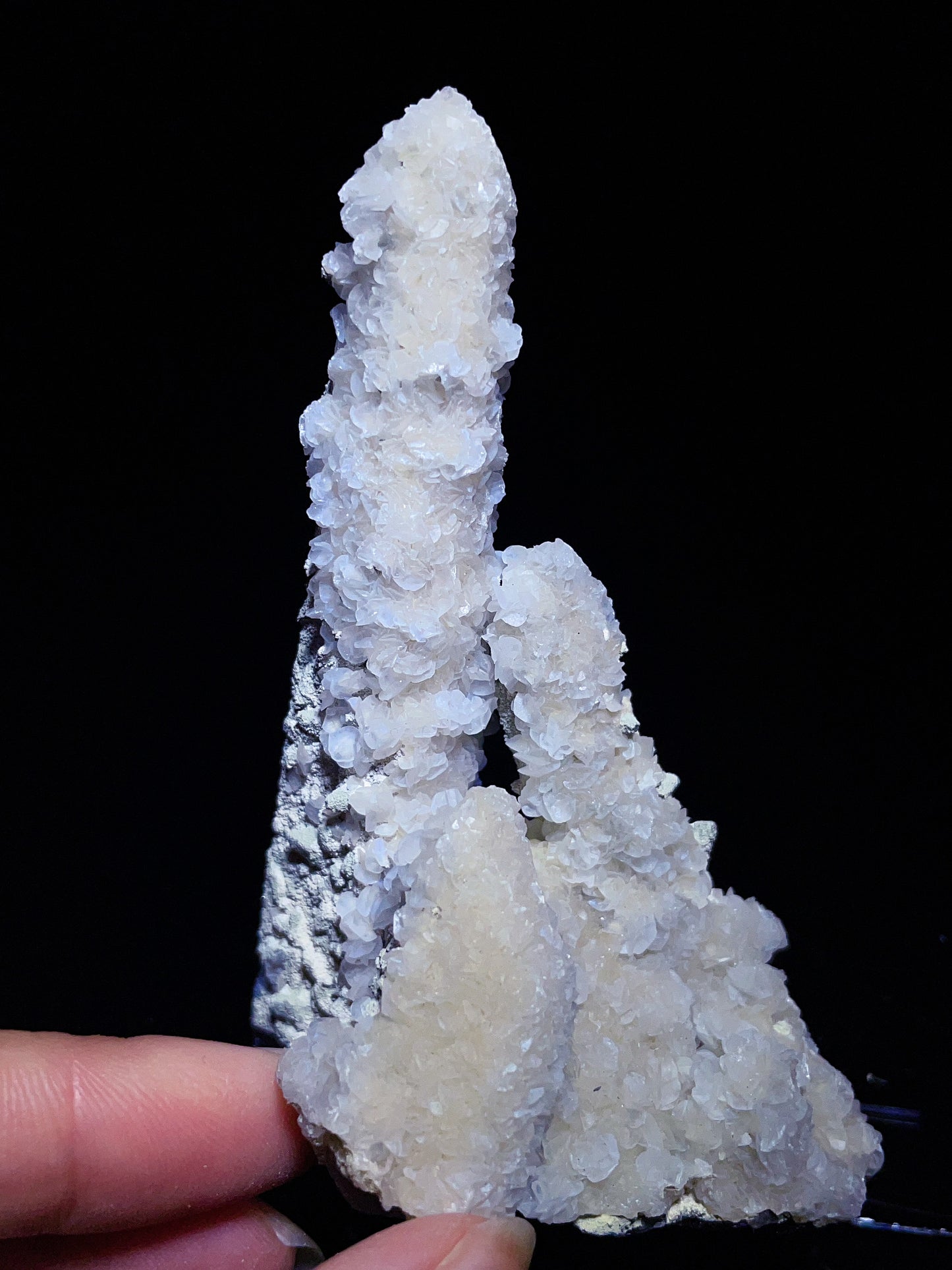 Calcite with green calcite specimen from Inner Mongolia