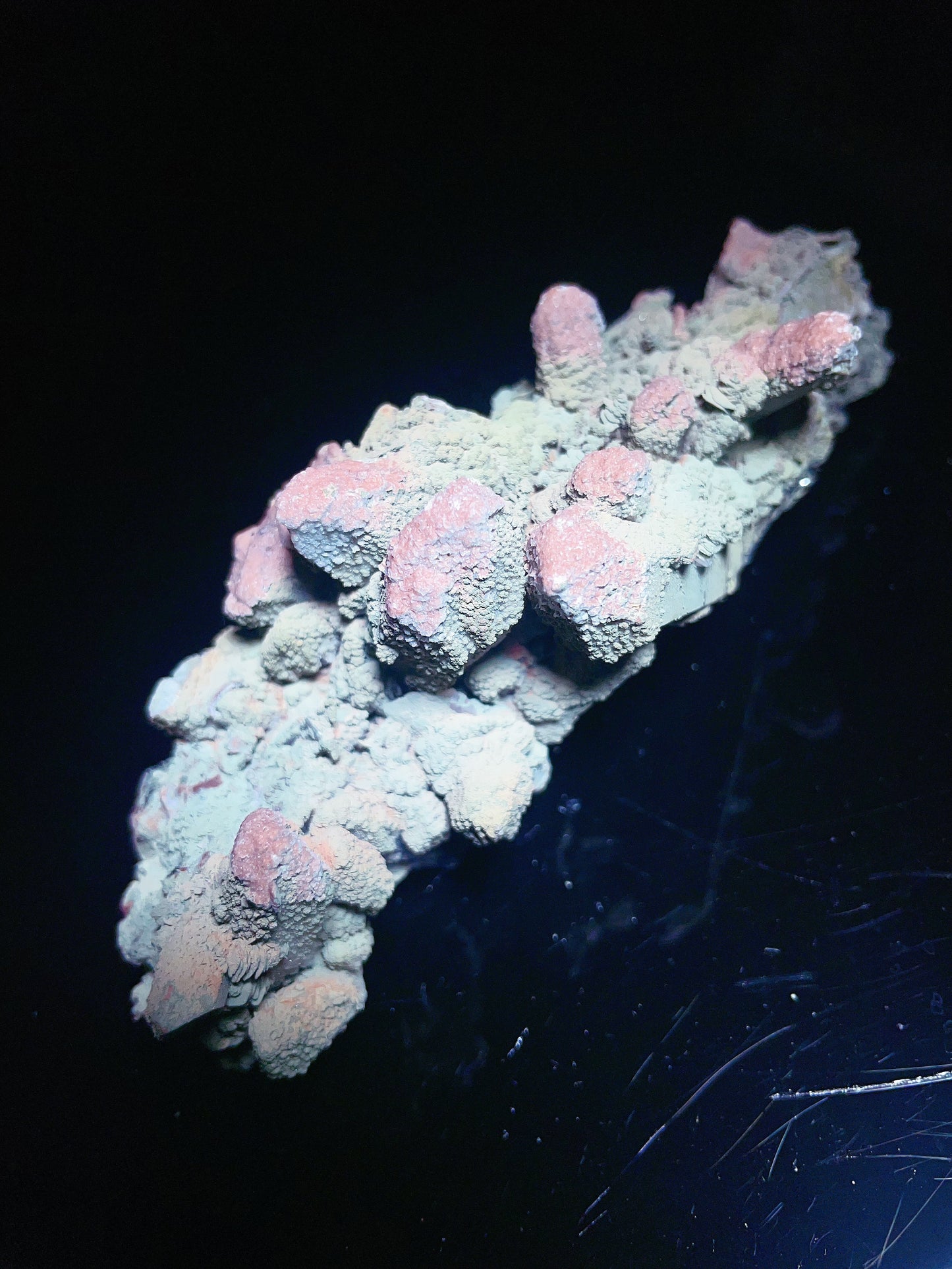 calcite with quartz specimen from Inner Mongolia