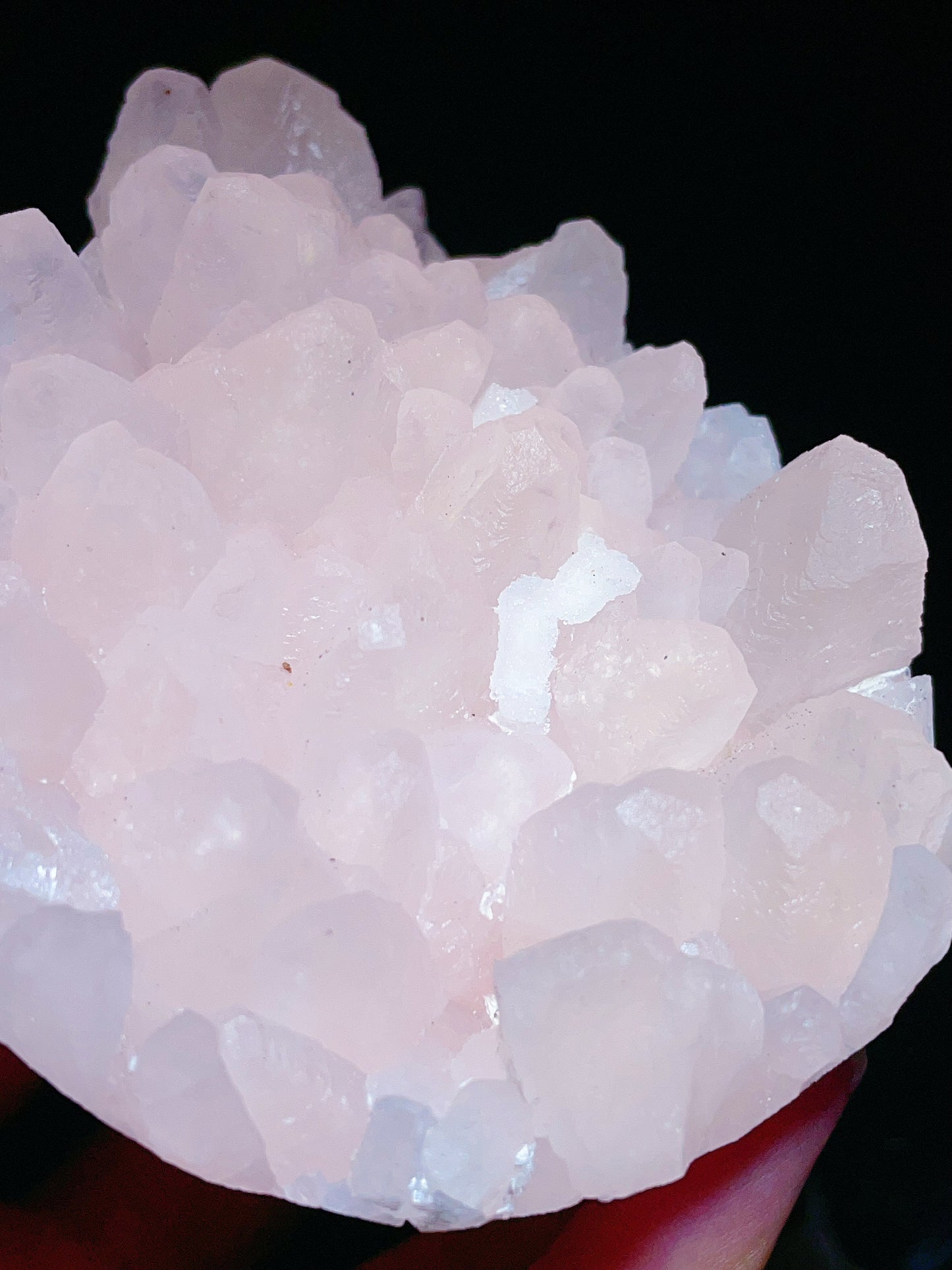 pink calcite specimen from Hunan China