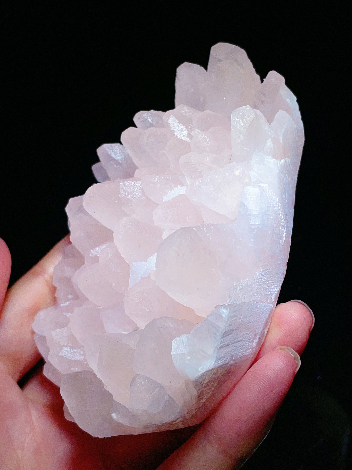 pink calcite specimen from Hunan China