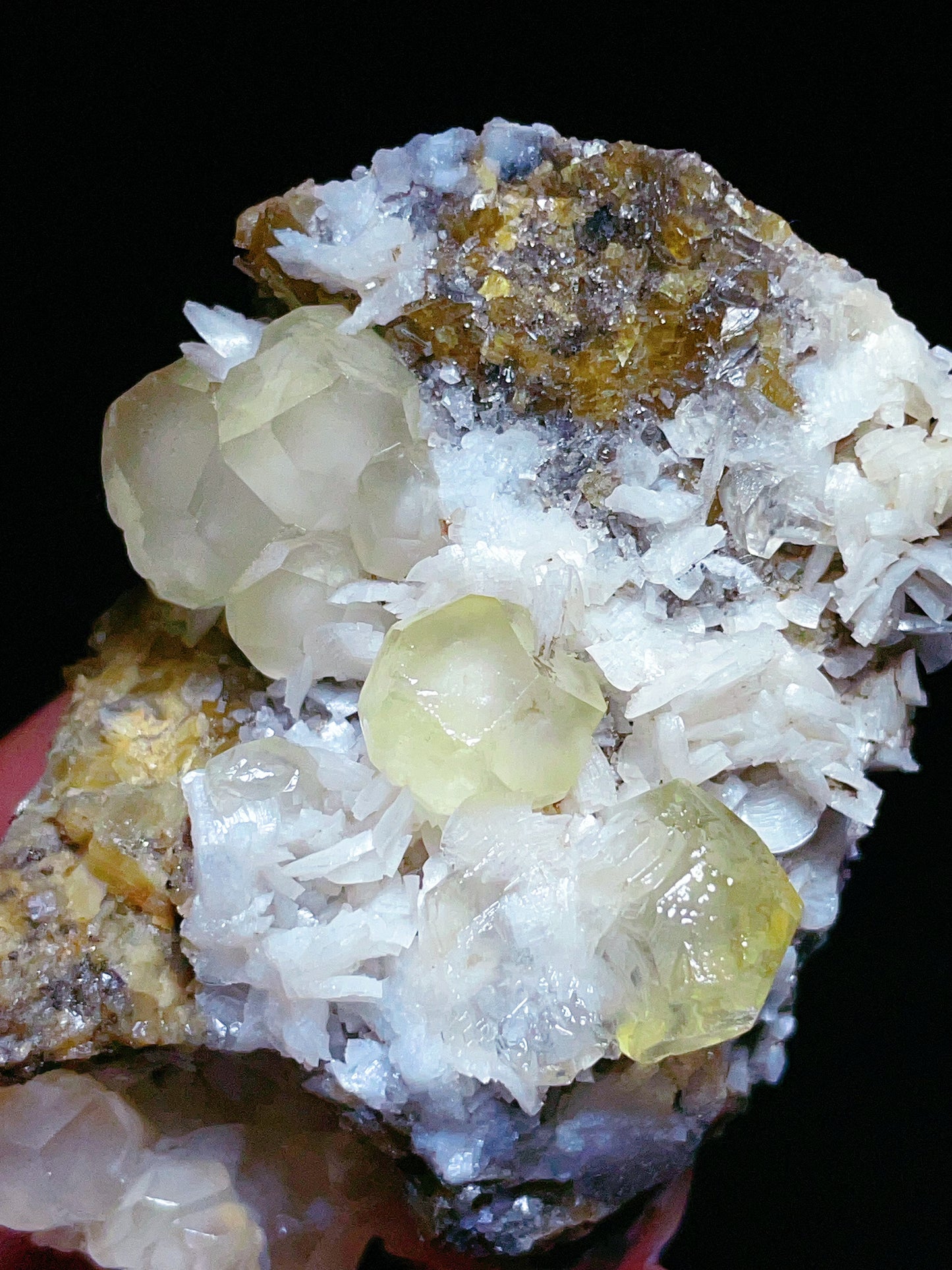 siderite with dolomite and calcite specimen from Guizhou China