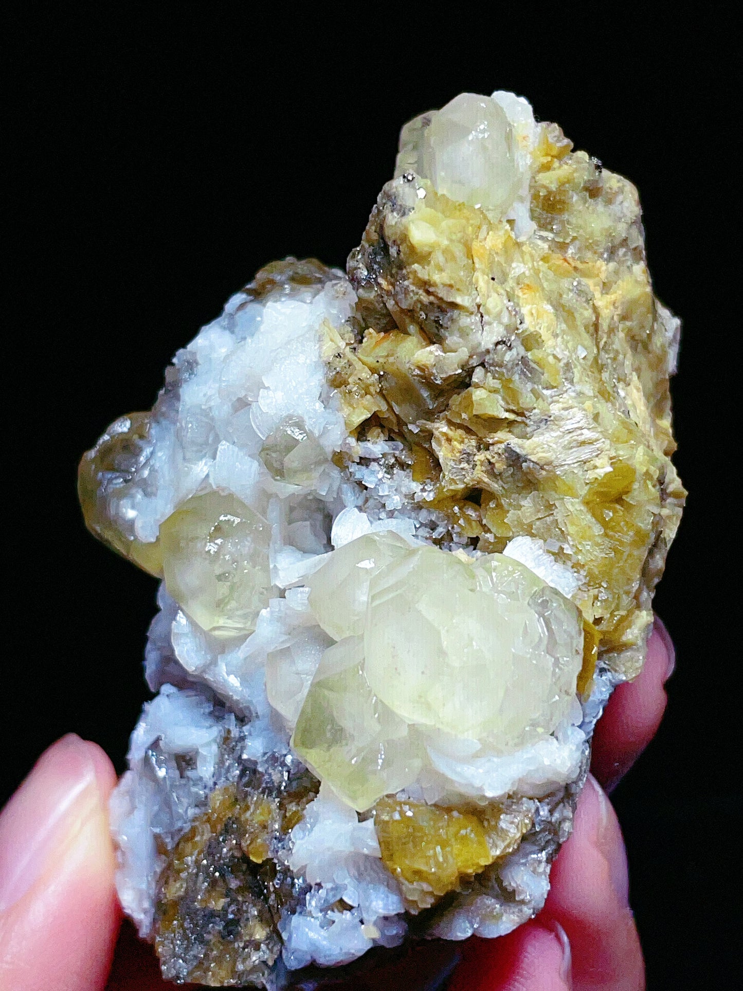 siderite with dolomite and calcite specimen from Guizhou China