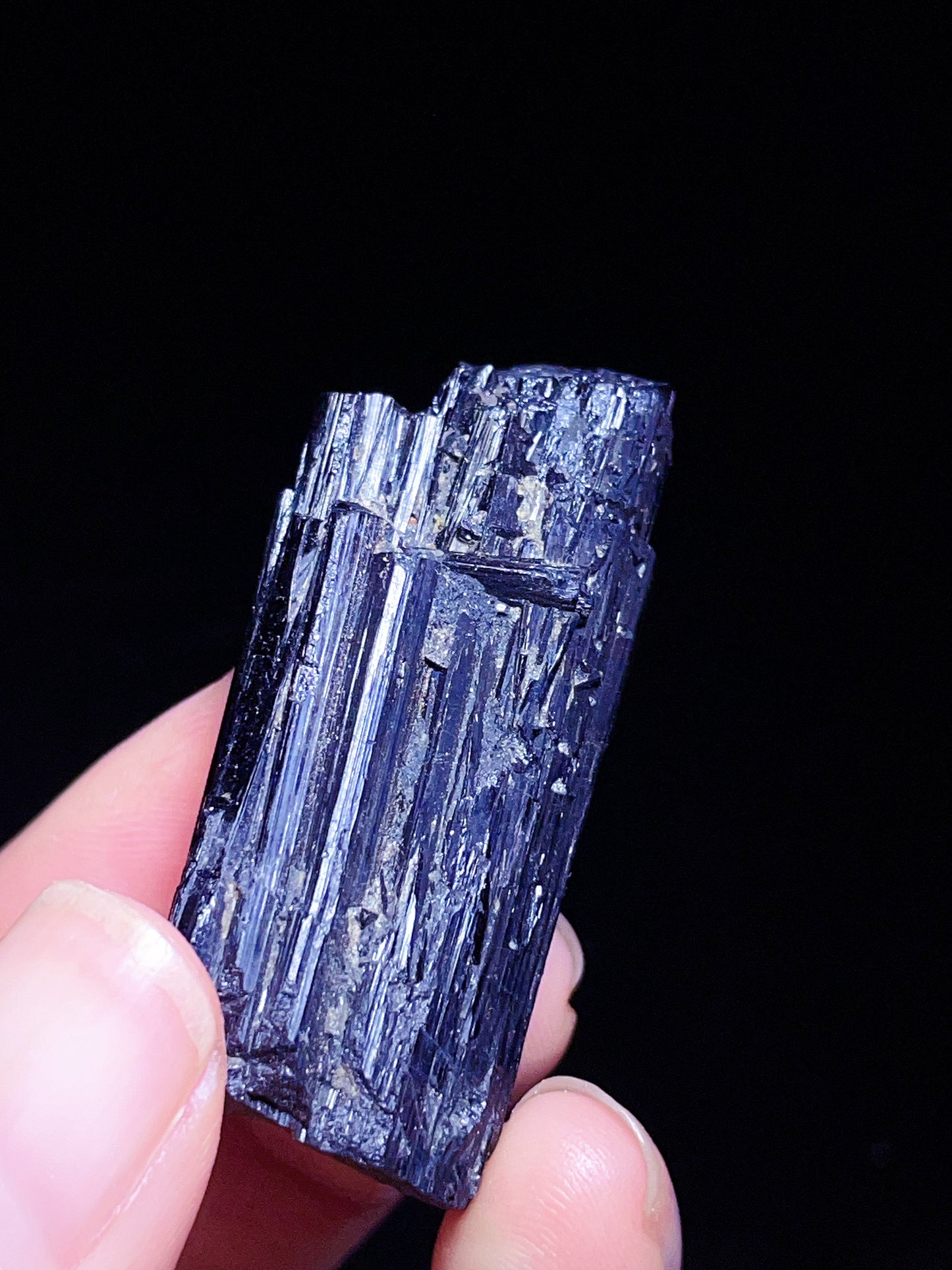 black tourmaline specimen from Guangxi China