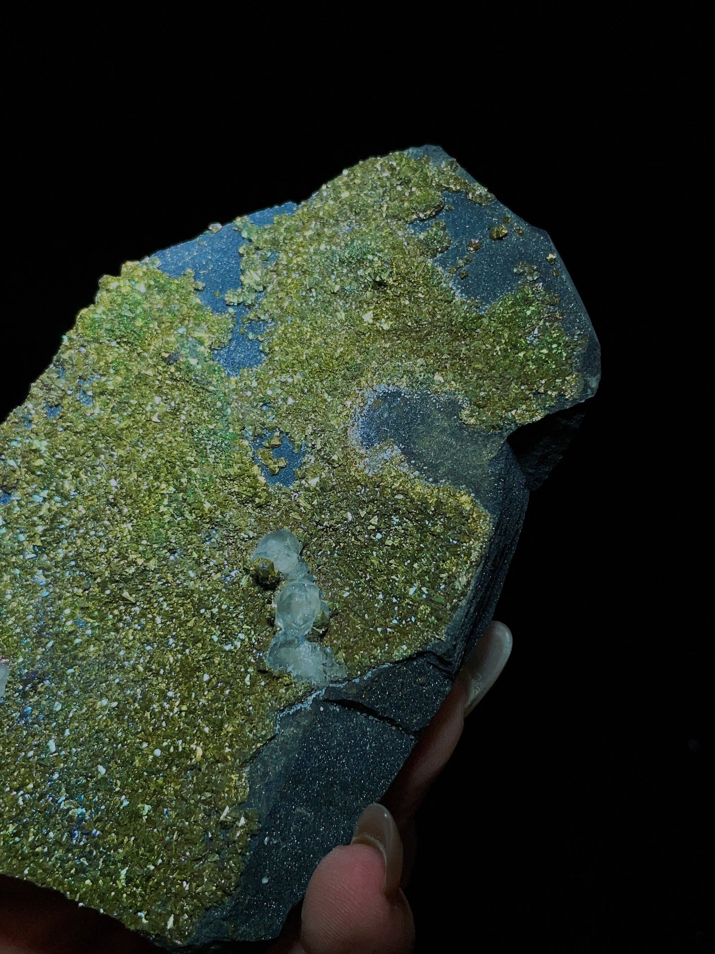 Stalactitic Columnar Calcite with Pyrite from Xianghualing Tin Ore Field, Linwu County, Chenzhou City, Hunan Province. China