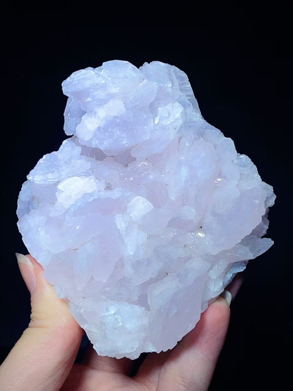 Pink calcite specimen Hunan, China.