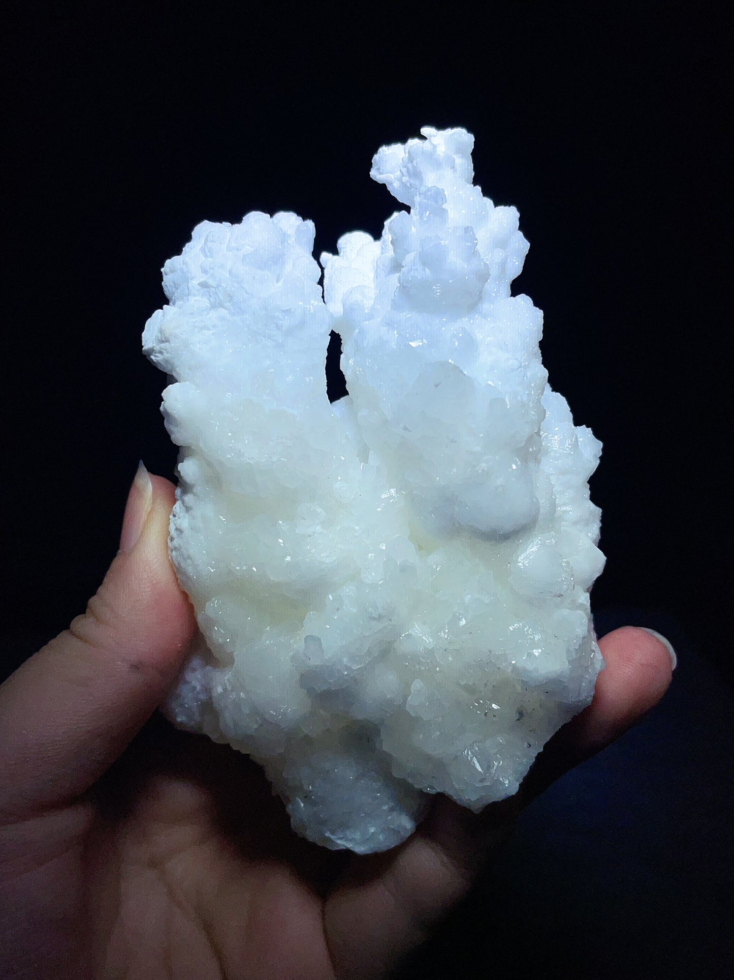Natural Hydrozincite specimen from Guizhou China.