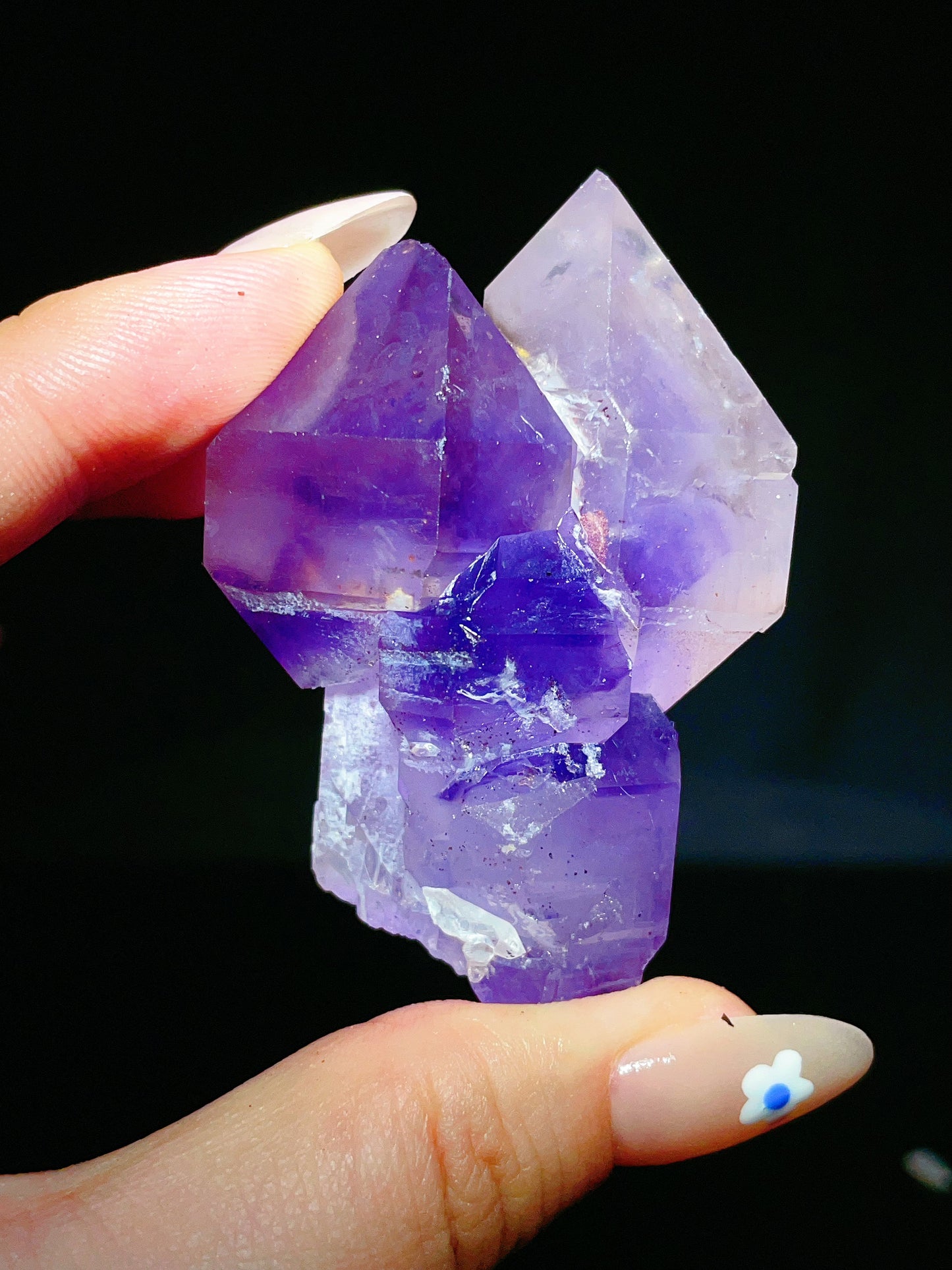 Natural Skeletal Amethyst from Madagascar