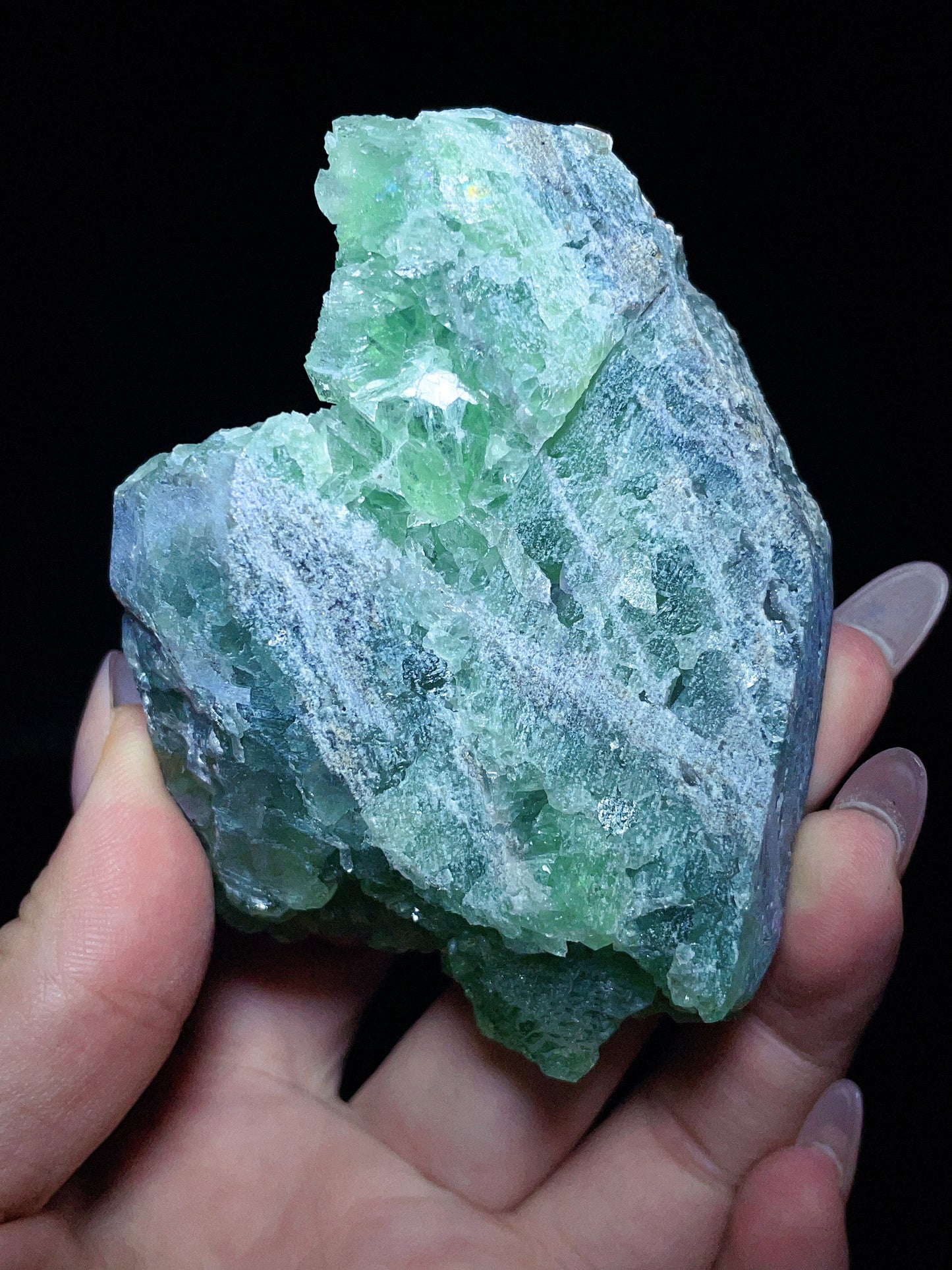 XiaYang mine Emerald Green Fluorite, Fujian　