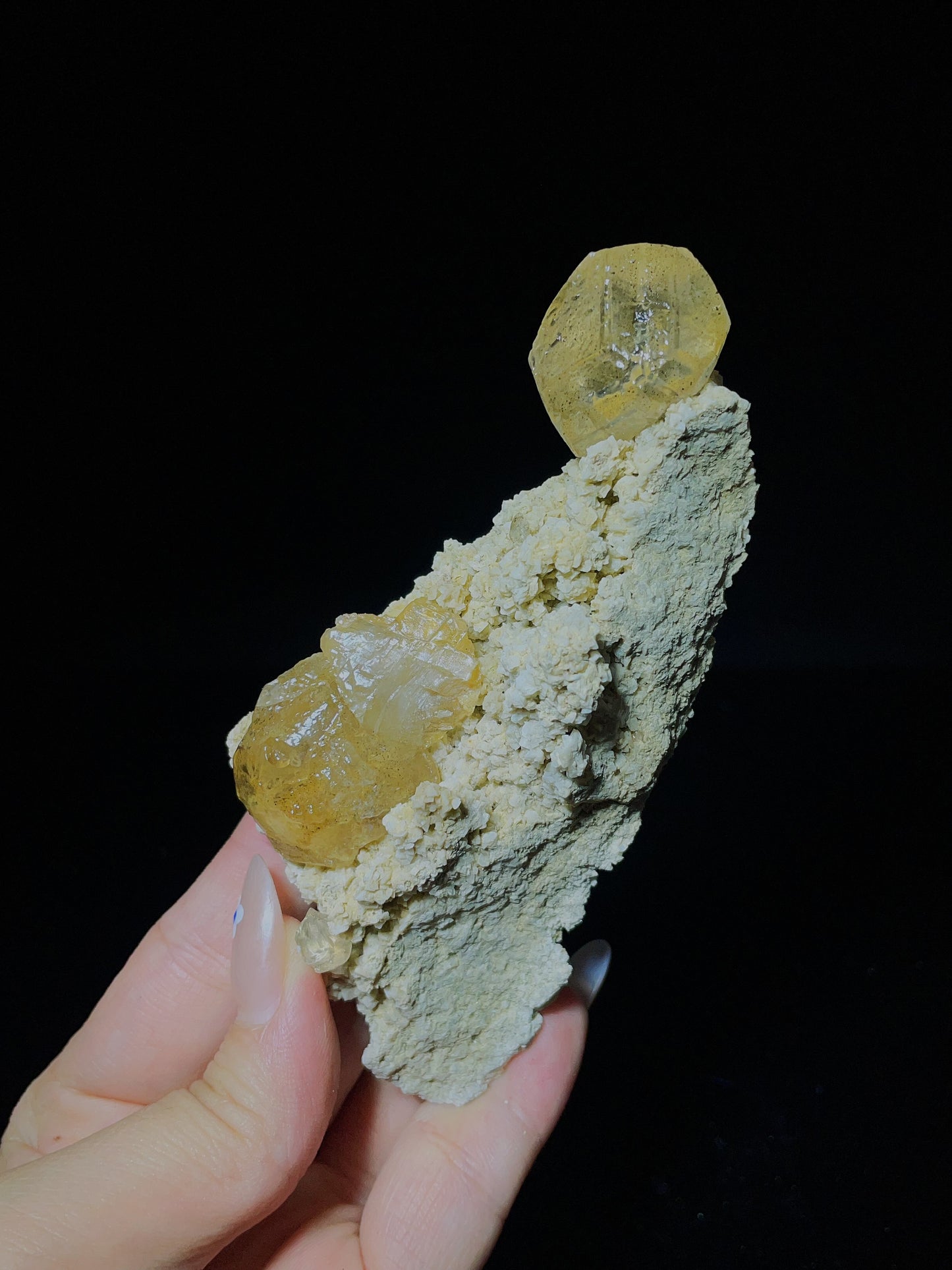 Honey Calcite Specimen / Shizhuyuan, Chenzhou, Hunan, China