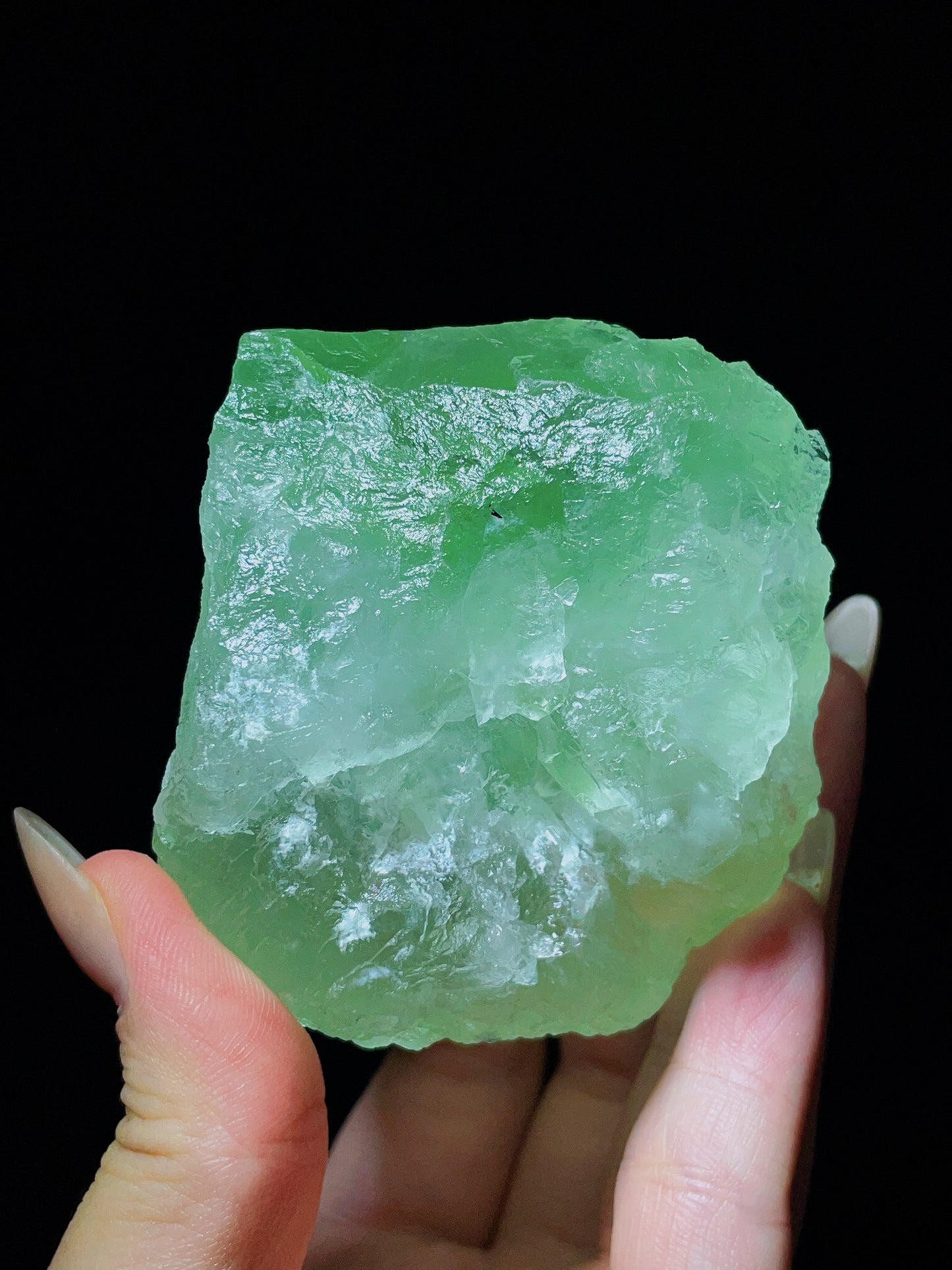 Fluorite from Xianghualing, Hunan, China.