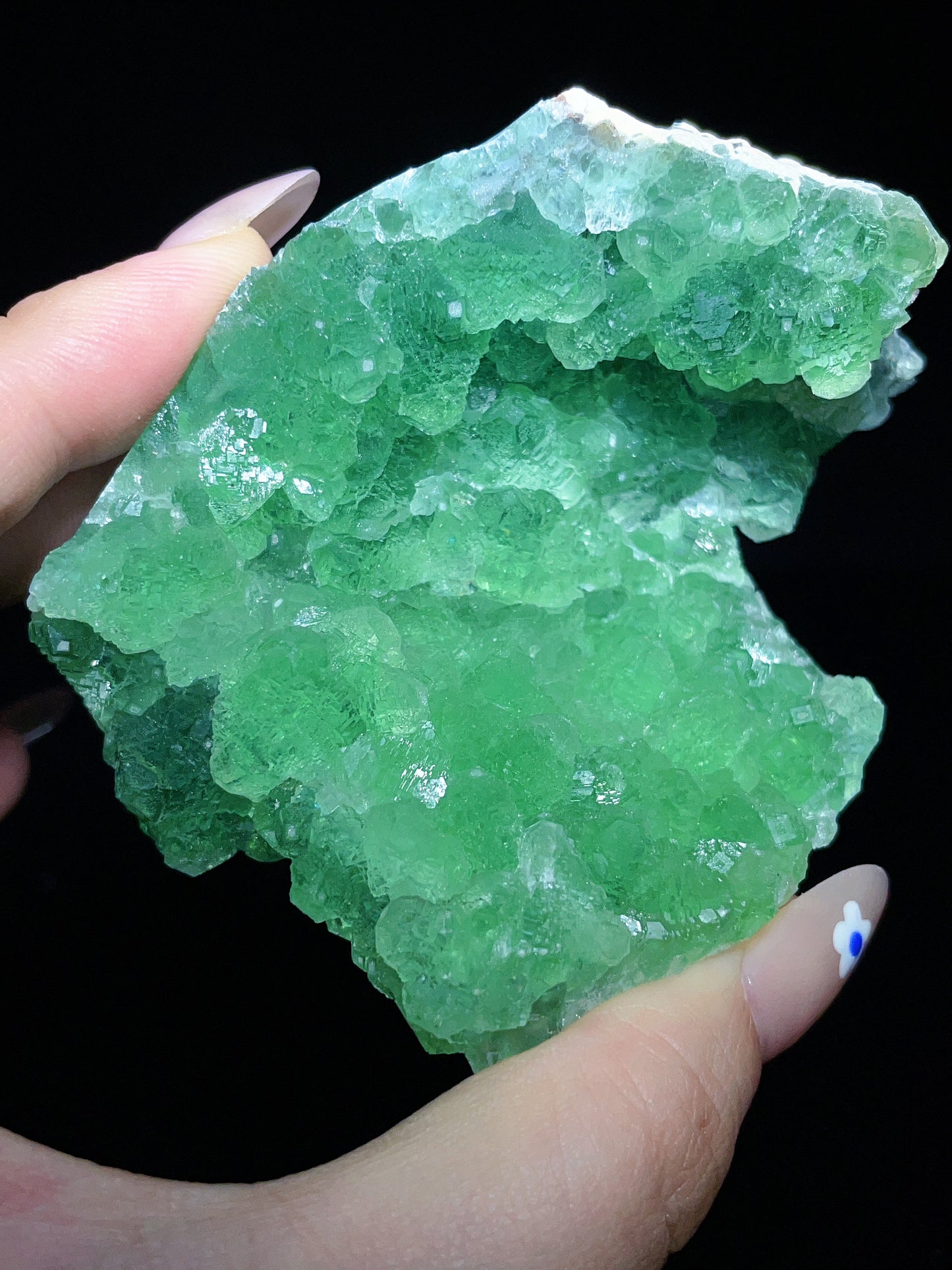 XiaYang mine Emerald Green Fluorite, Fujian