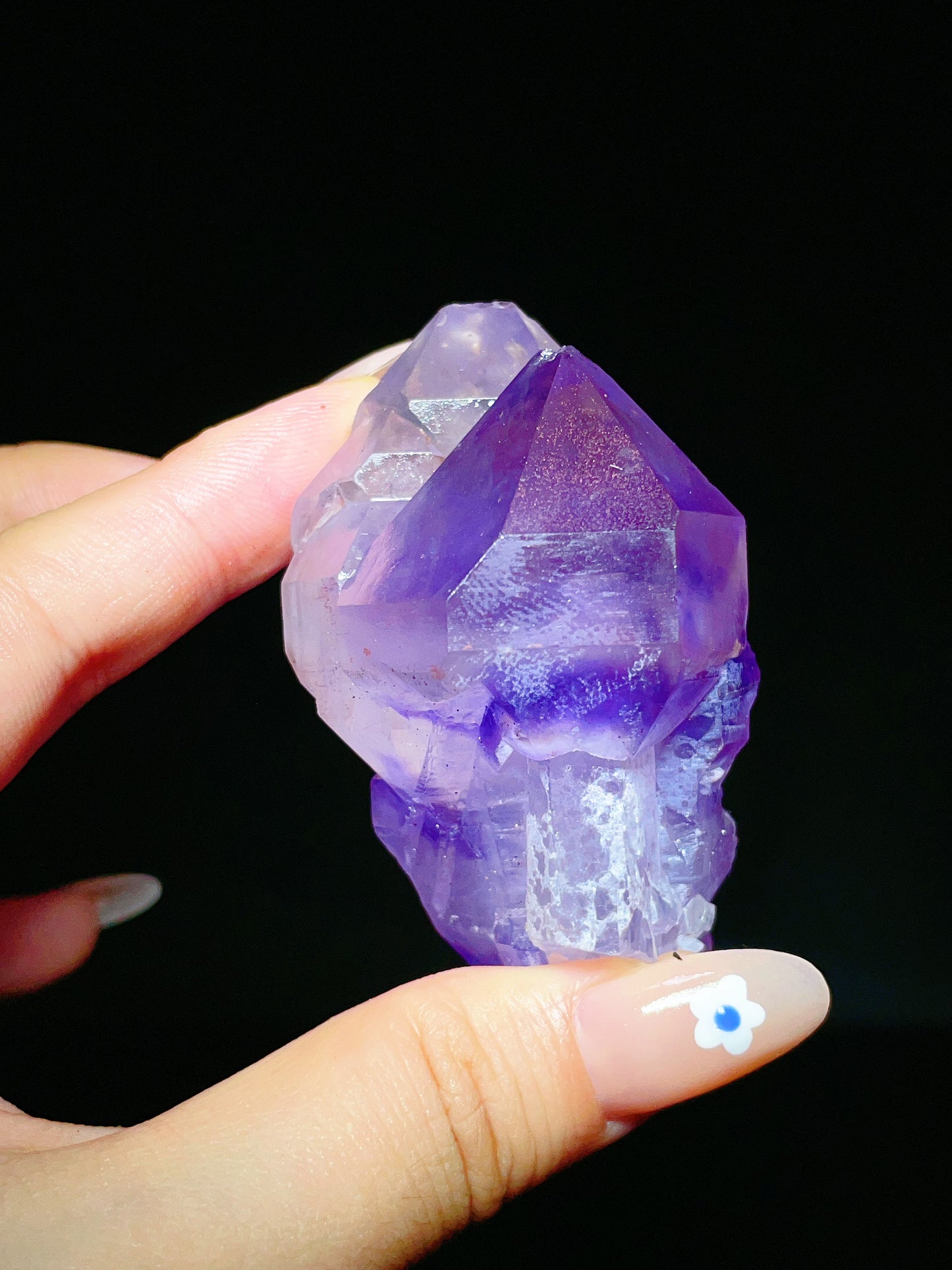 Natural Skeletal Amethyst from Madagascar