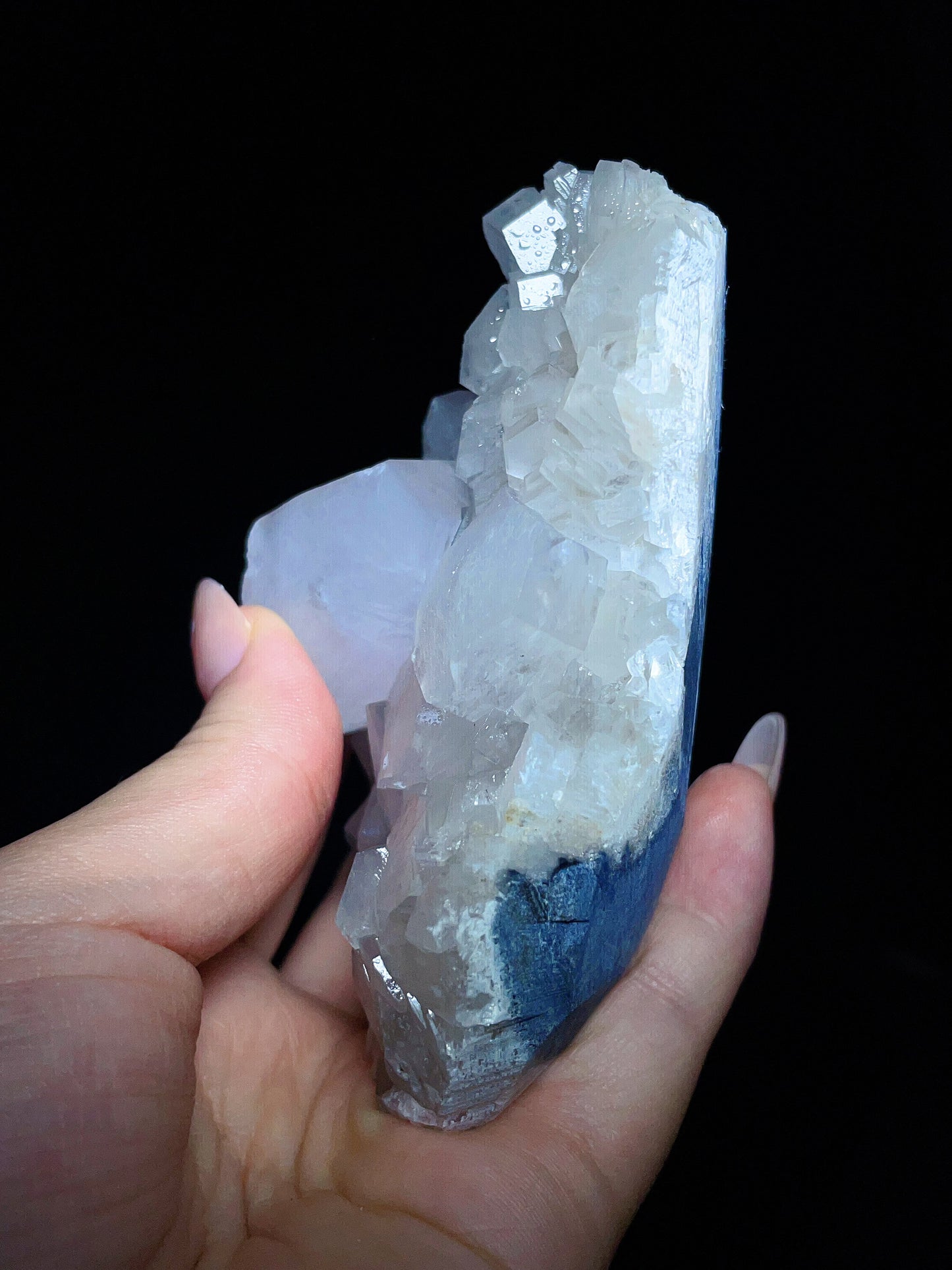 Calcite & Quartz intergrowth specimen from Fujian, China.