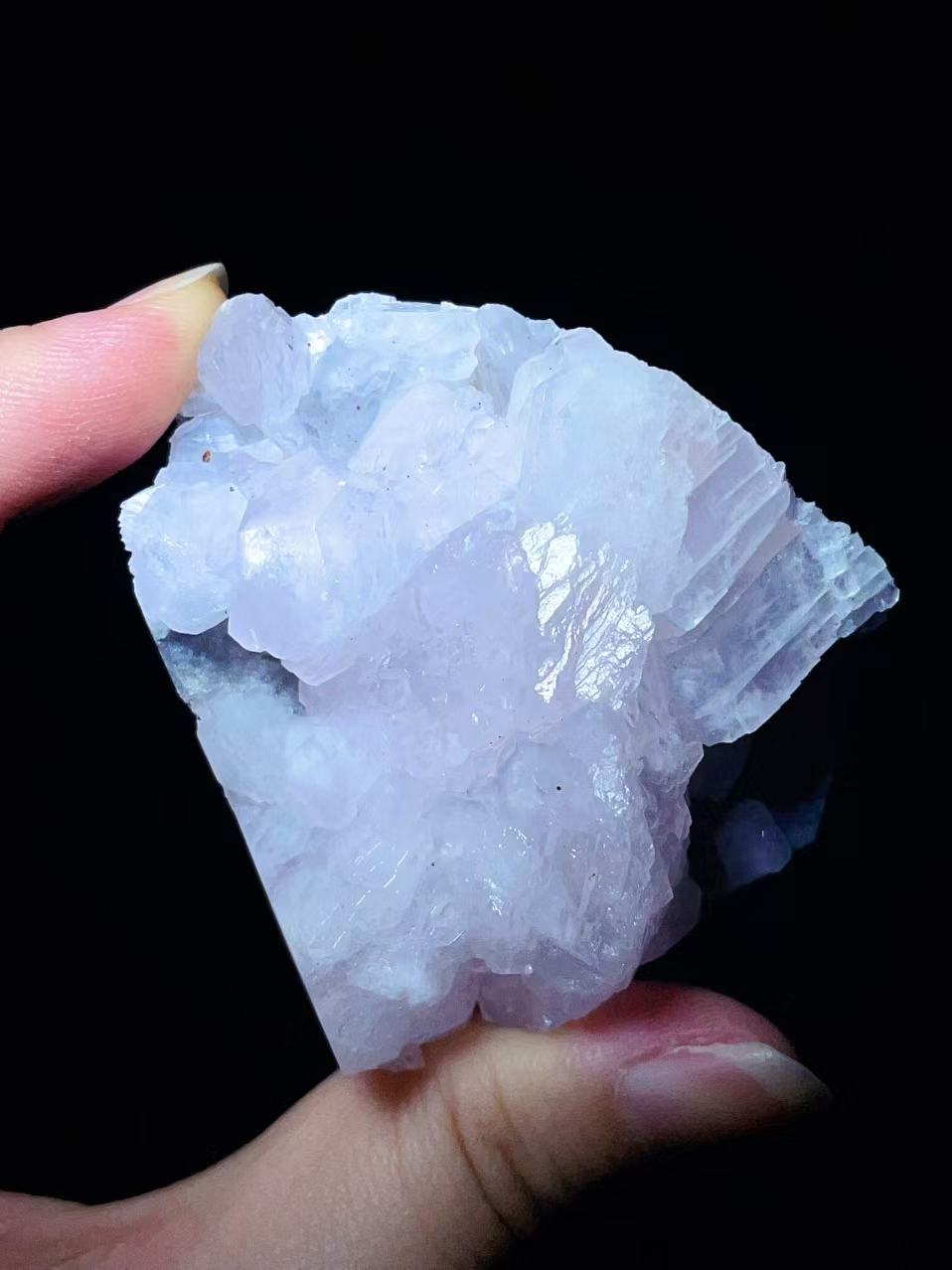 Pink calcite specimen Hunan, China.