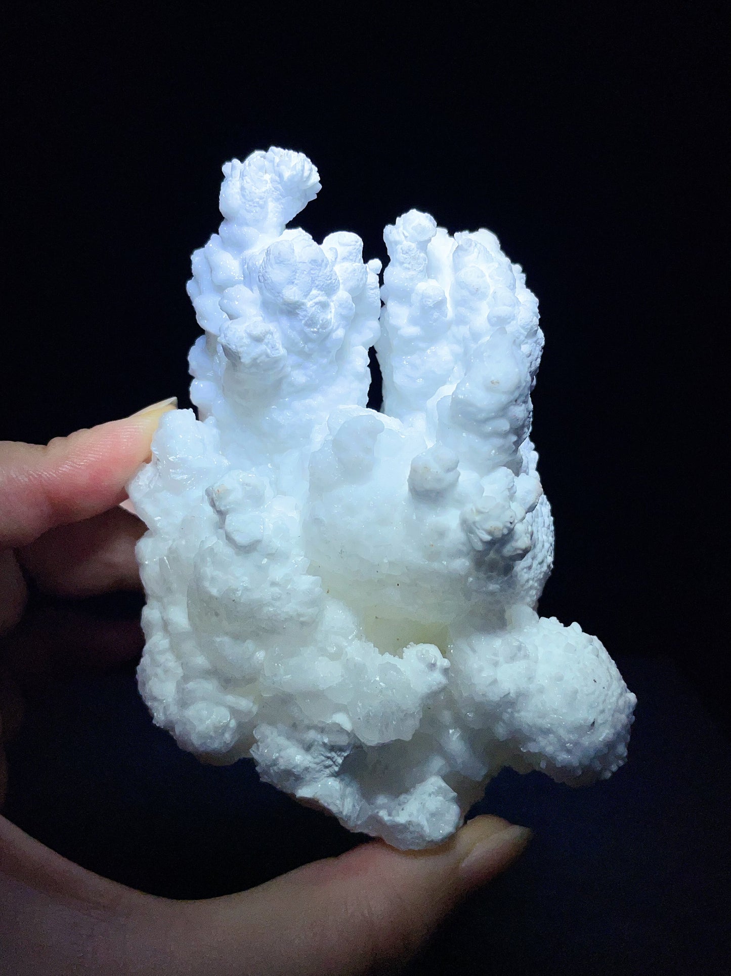Natural Hydrozincite specimen from Guizhou China.