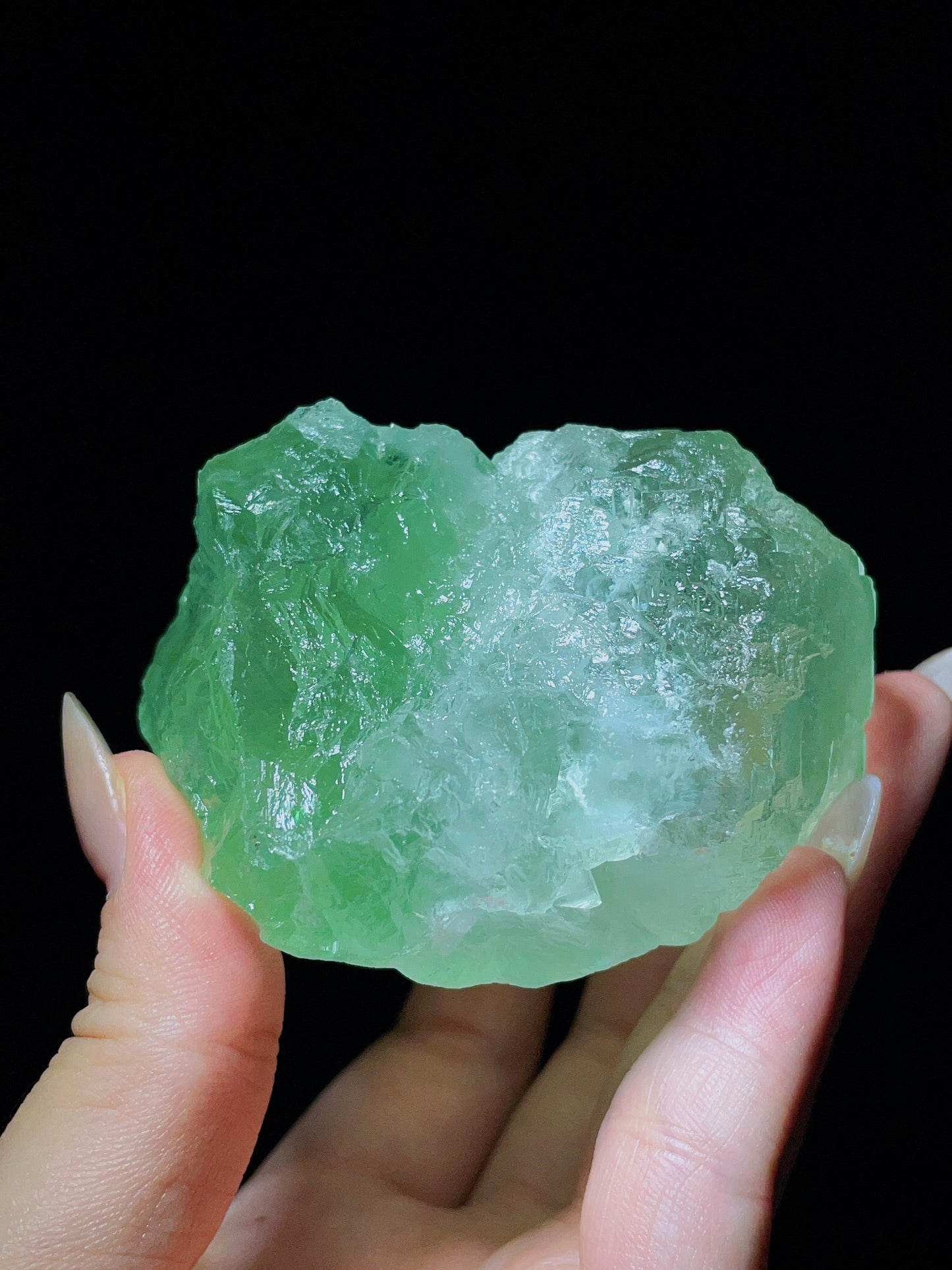 Fluorite from Xianghualing, Hunan, China.