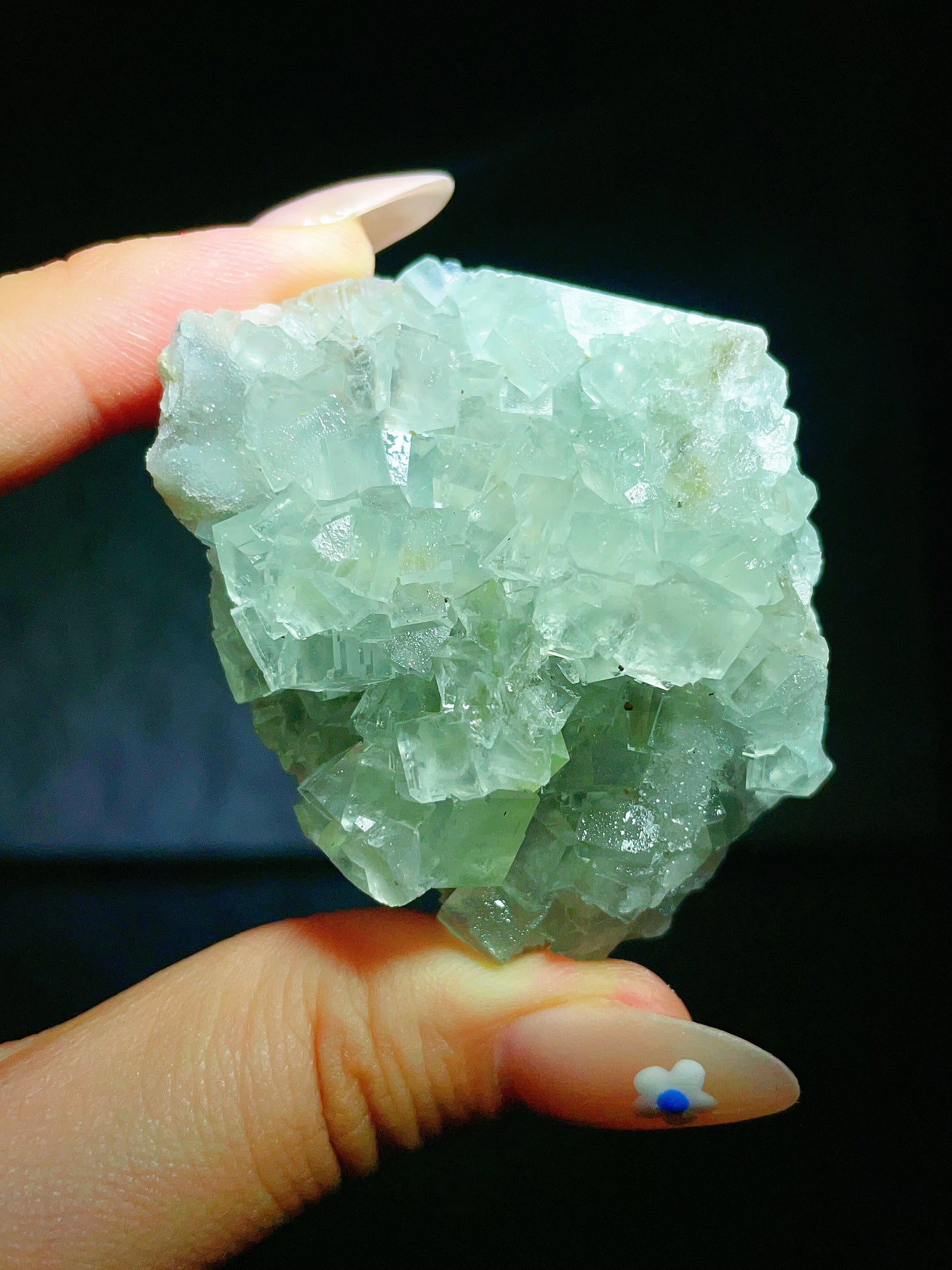 Fluorite with Quartz from Fujian, China.