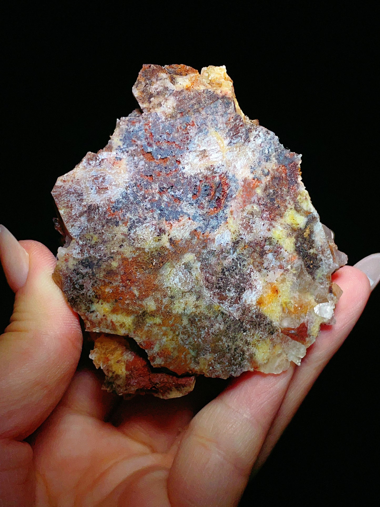 Selenite cluster from Dachang Antimony Mine in Qinglong County, Guizhou China