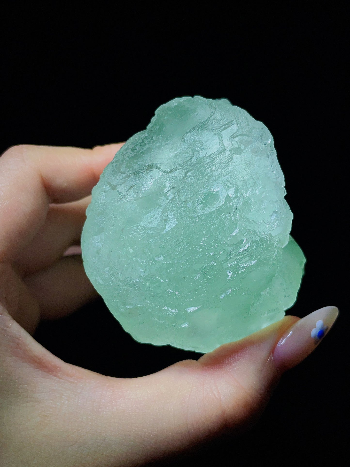 Fluorite from Xianghualing, Hunan, China.